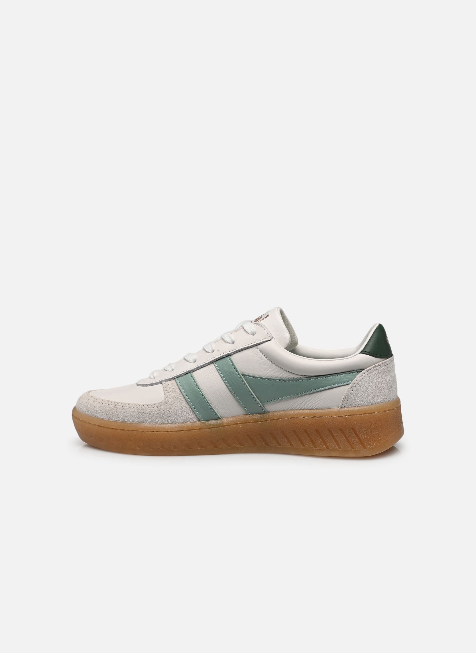 Sneakers GRANDSLAM ELITE dames wit Gola Sneakers GRANDSLAM ELITE dames wit WHITE/SURF/EVERGREEN/GUM