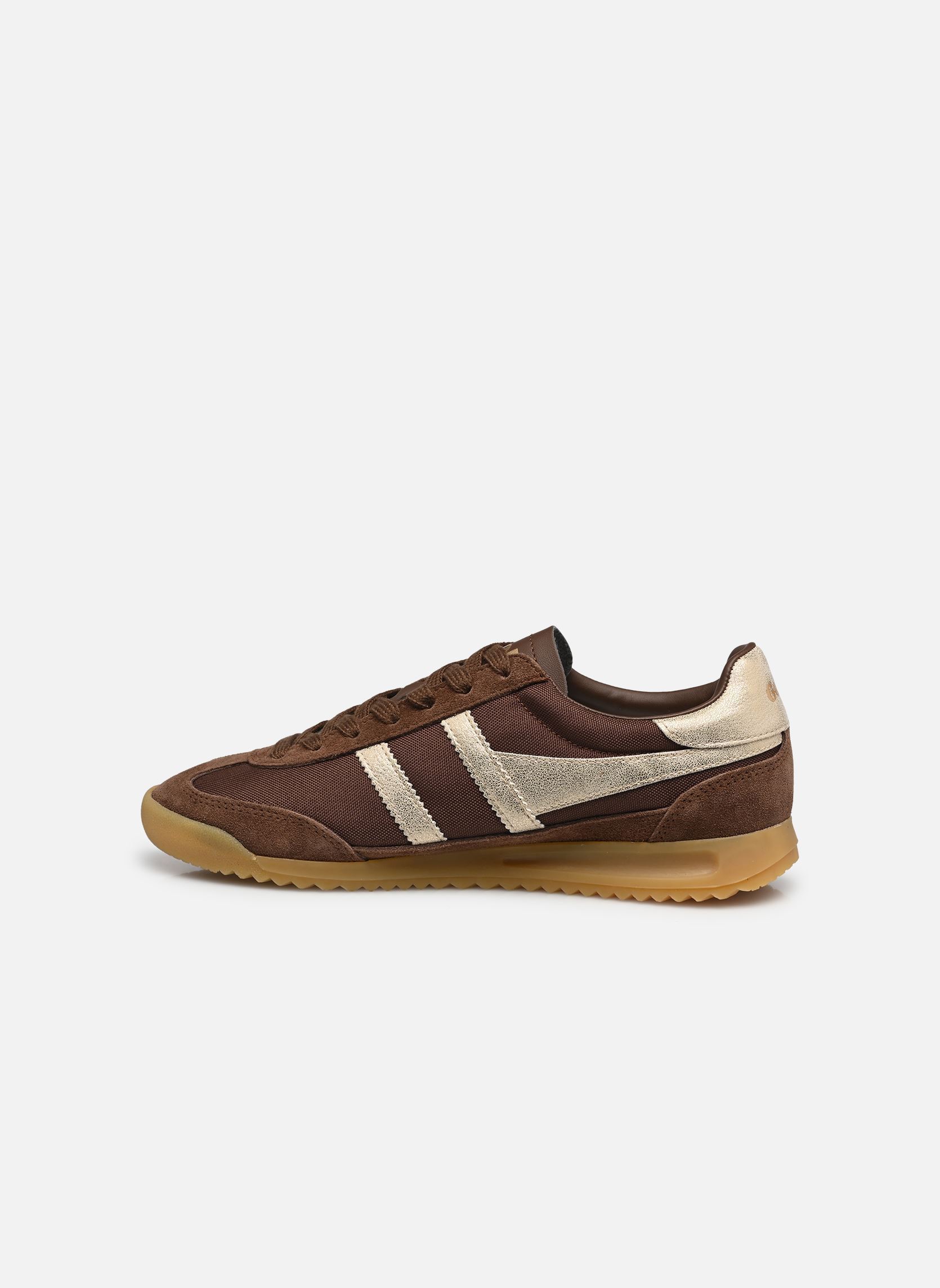Niedrige Sneaker Tornado W damen braun Gola Niedrige Sneaker Tornado W damen braun DARK BROWN/GOLD