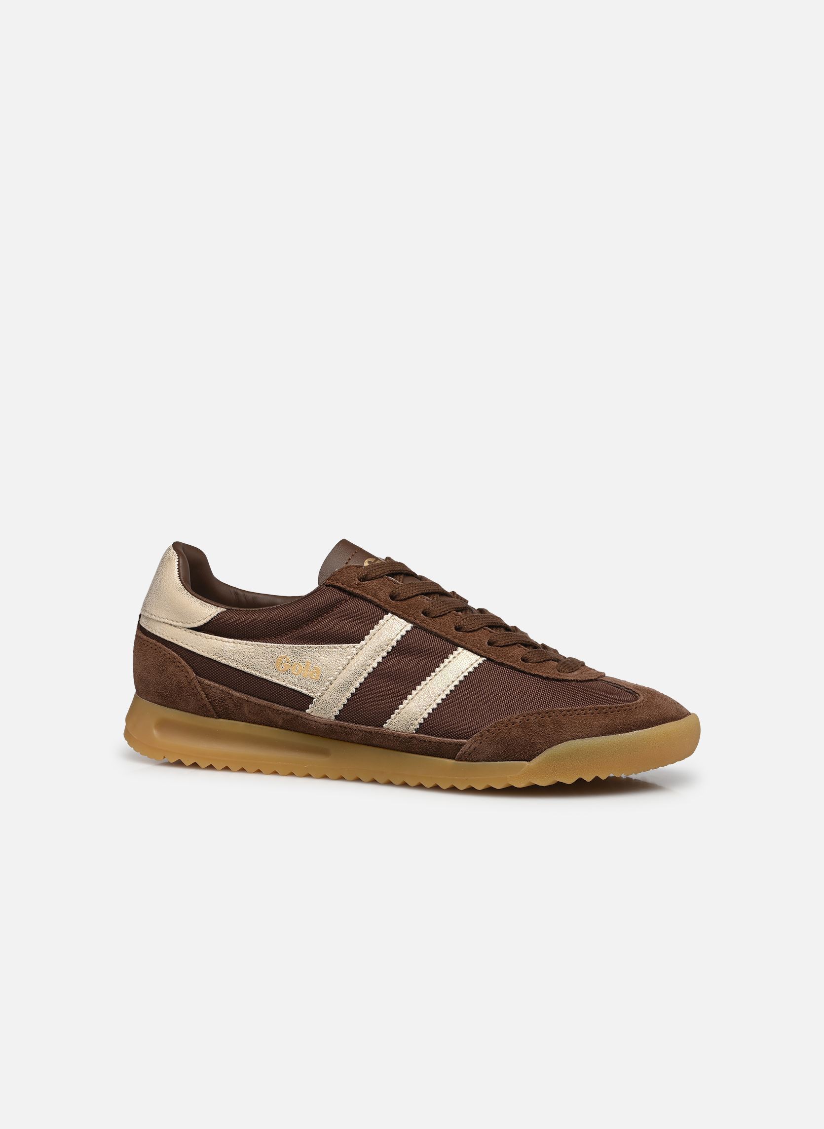 Niedrige Sneaker Tornado W damen braun Gola Niedrige Sneaker Tornado W damen braun DARK BROWN/GOLD