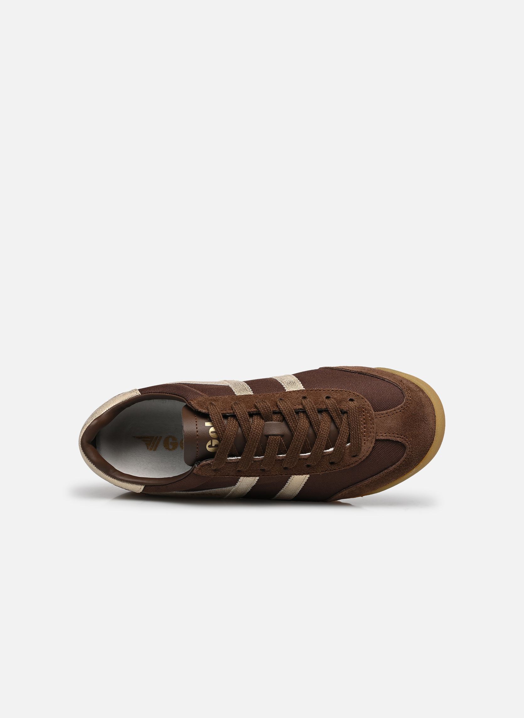 Niedrige Sneaker Tornado W damen braun Gola Niedrige Sneaker Tornado W damen braun DARK BROWN/GOLD