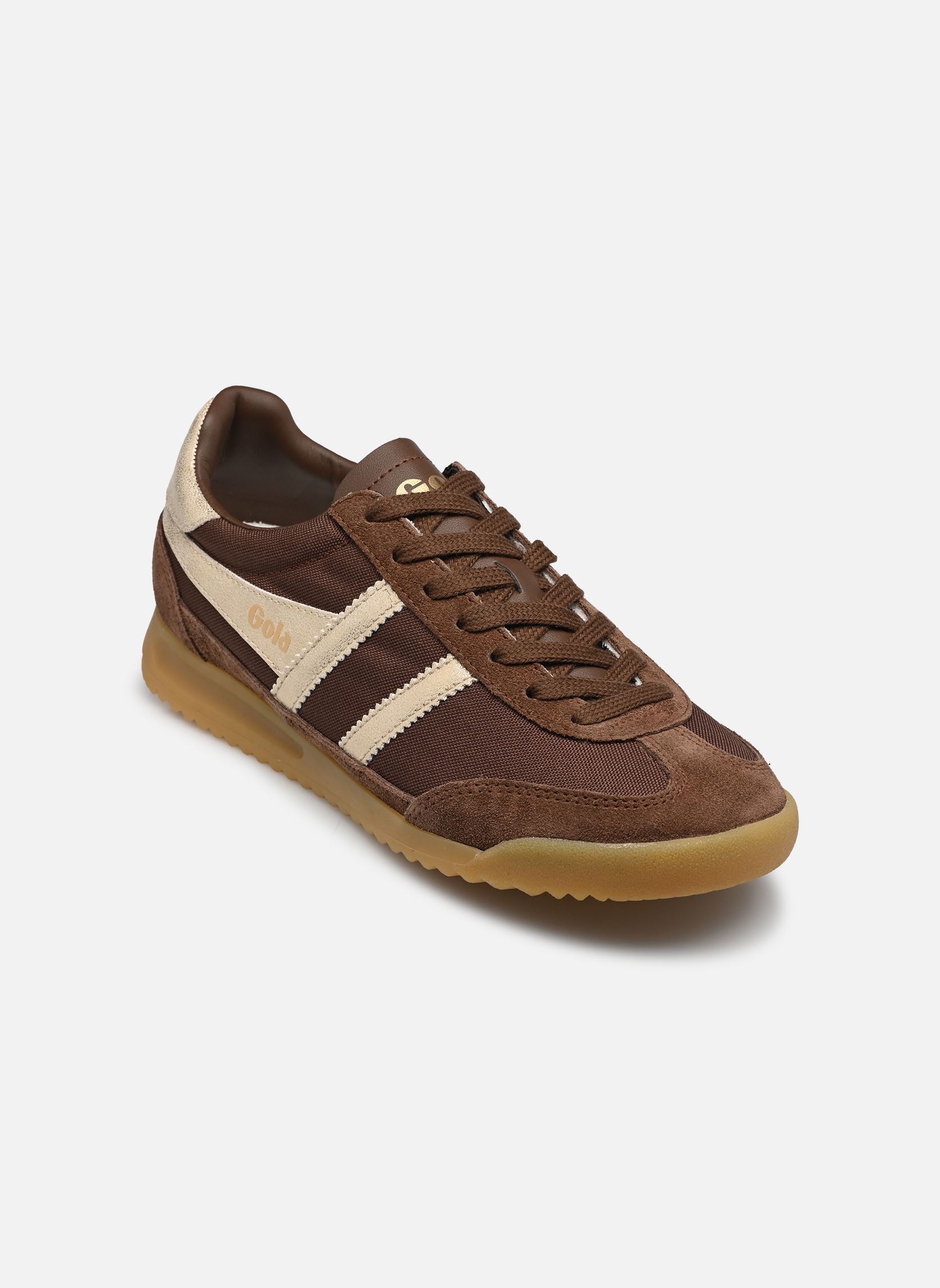 Niedrige Sneaker Tornado W damen braun Gola Niedrige Sneaker Tornado W damen braun DARK BROWN/GOLD