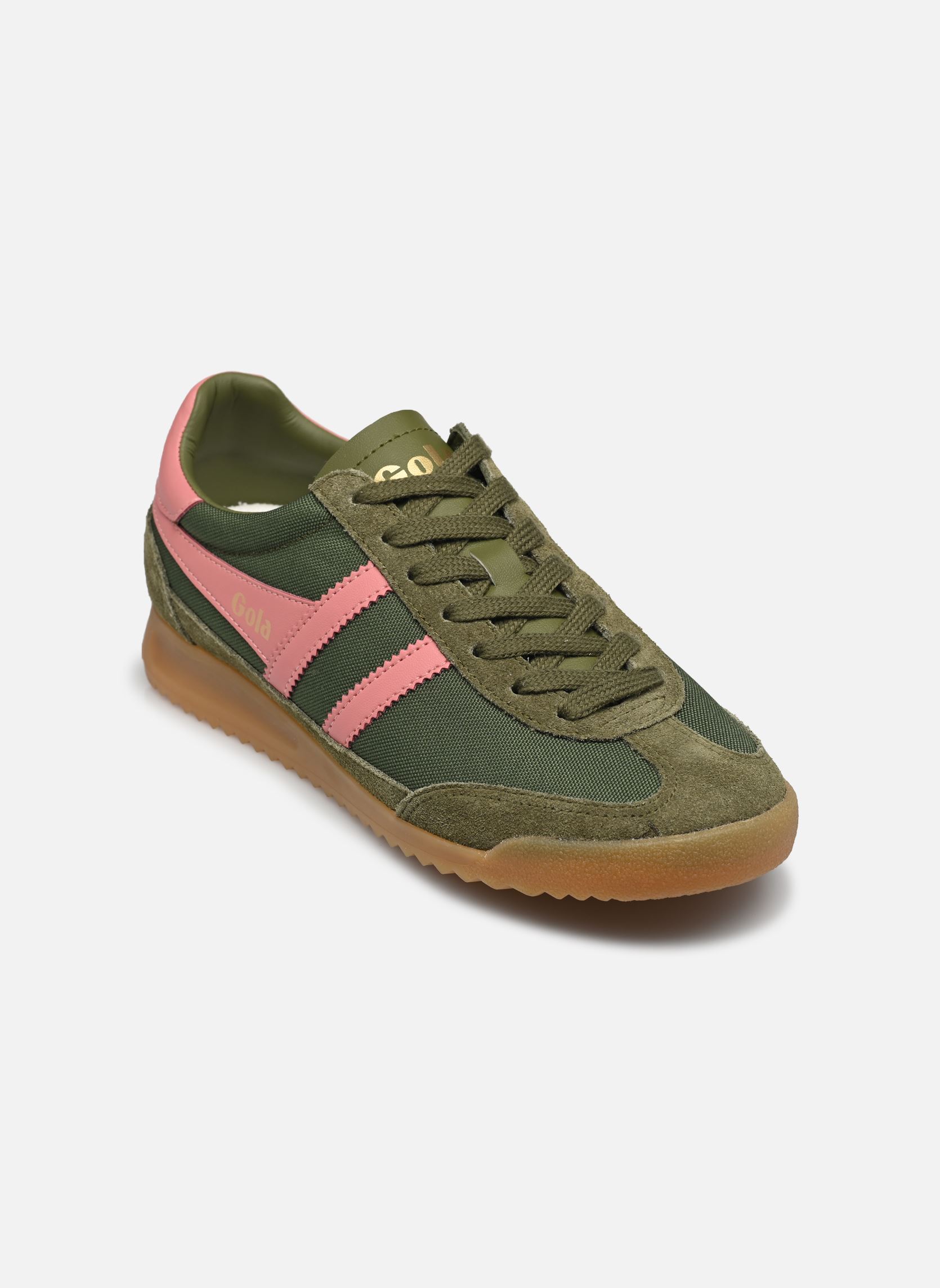 Sneakers Tornado W dames groen Gola Sneakers Tornado W dames groen MILITARY GREENCORAL PINK