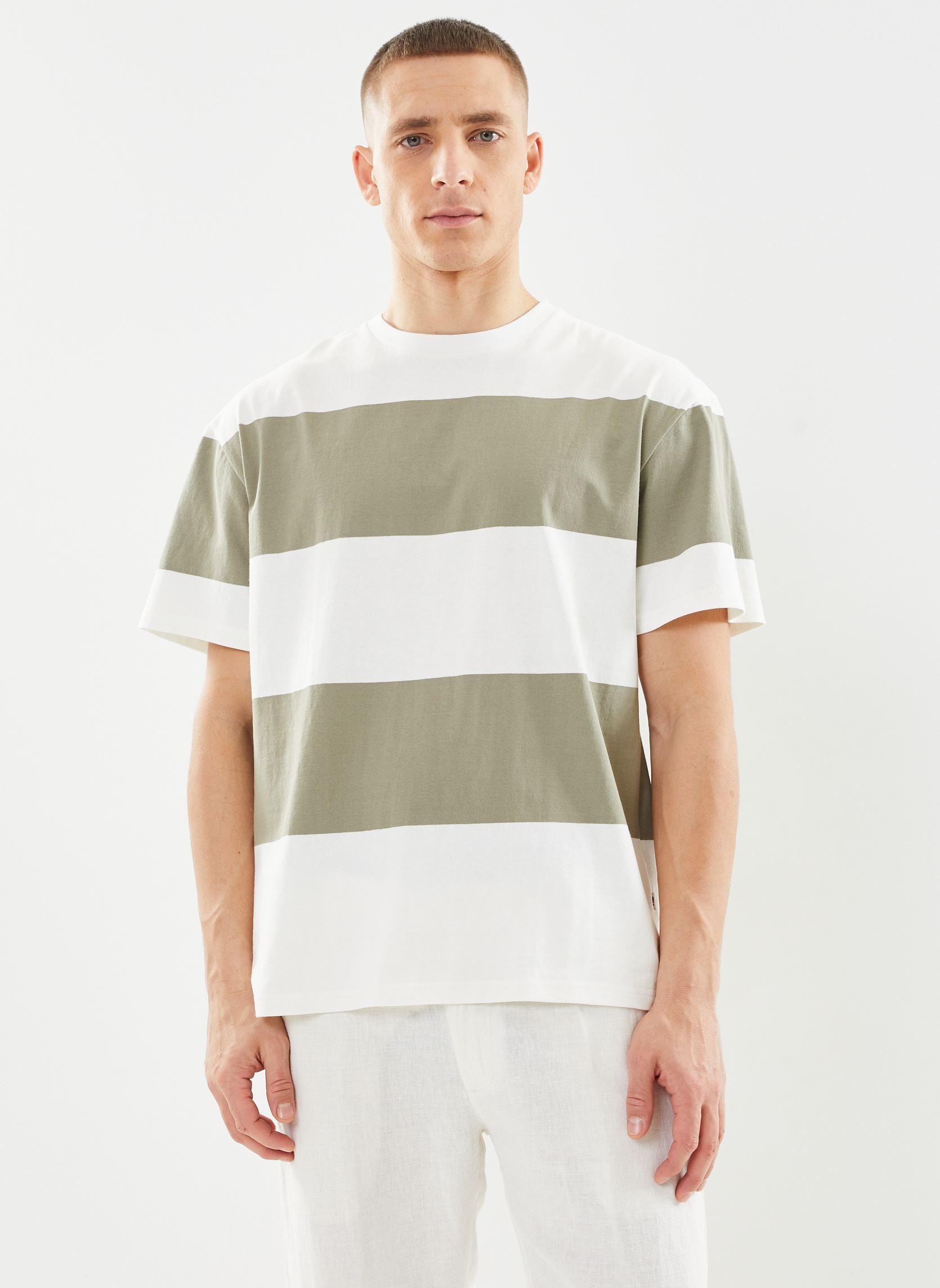 Tee-shirts manches courtes SDIjam homme vert SOLID Tee-shirts manches courtes SDIjam homme vert VETIVER
