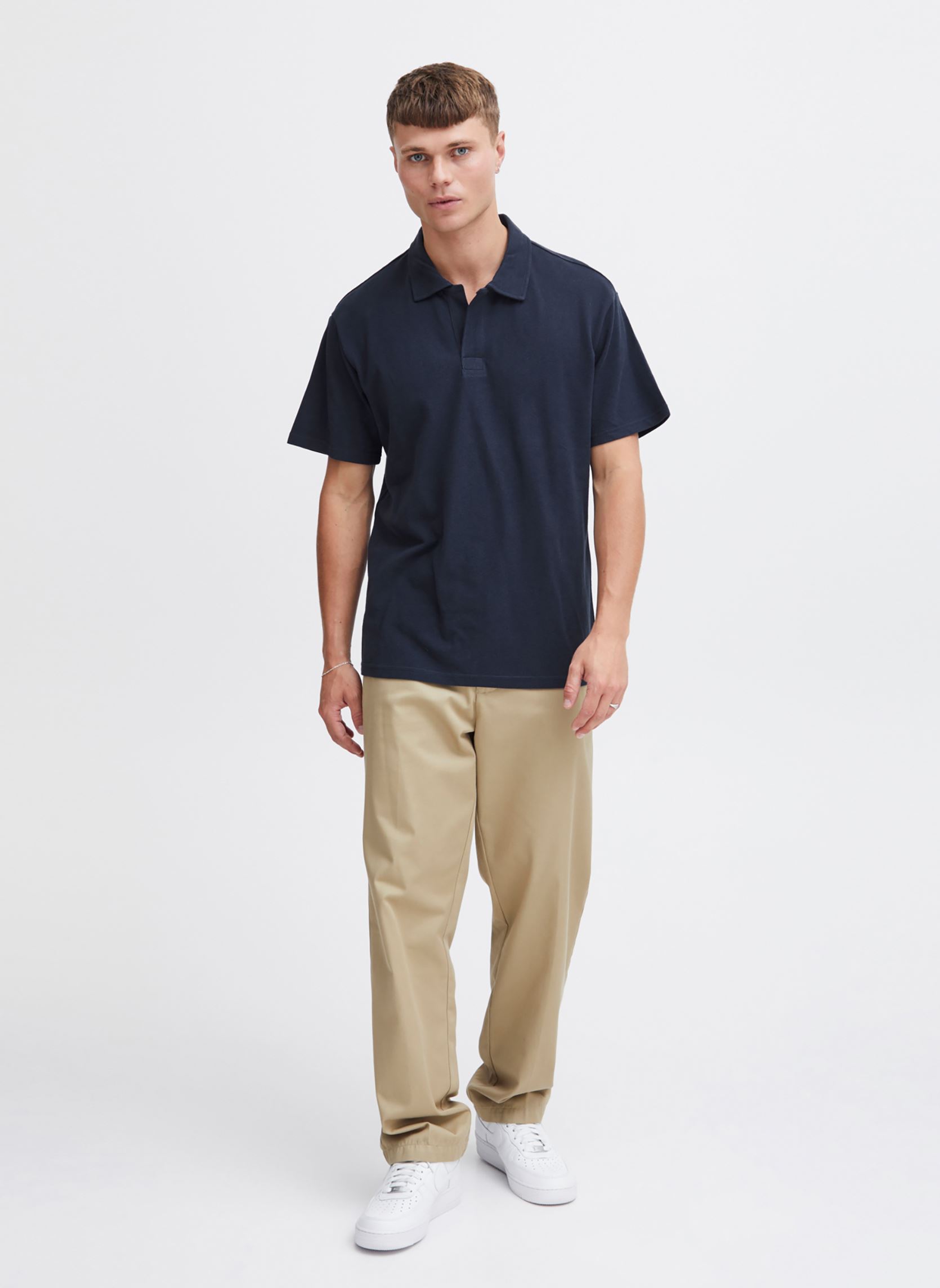 Polos manches courtes SDIhaab homme bleu SOLID Polos manches courtes SDIhaab homme bleu INSIGNIA BLUE