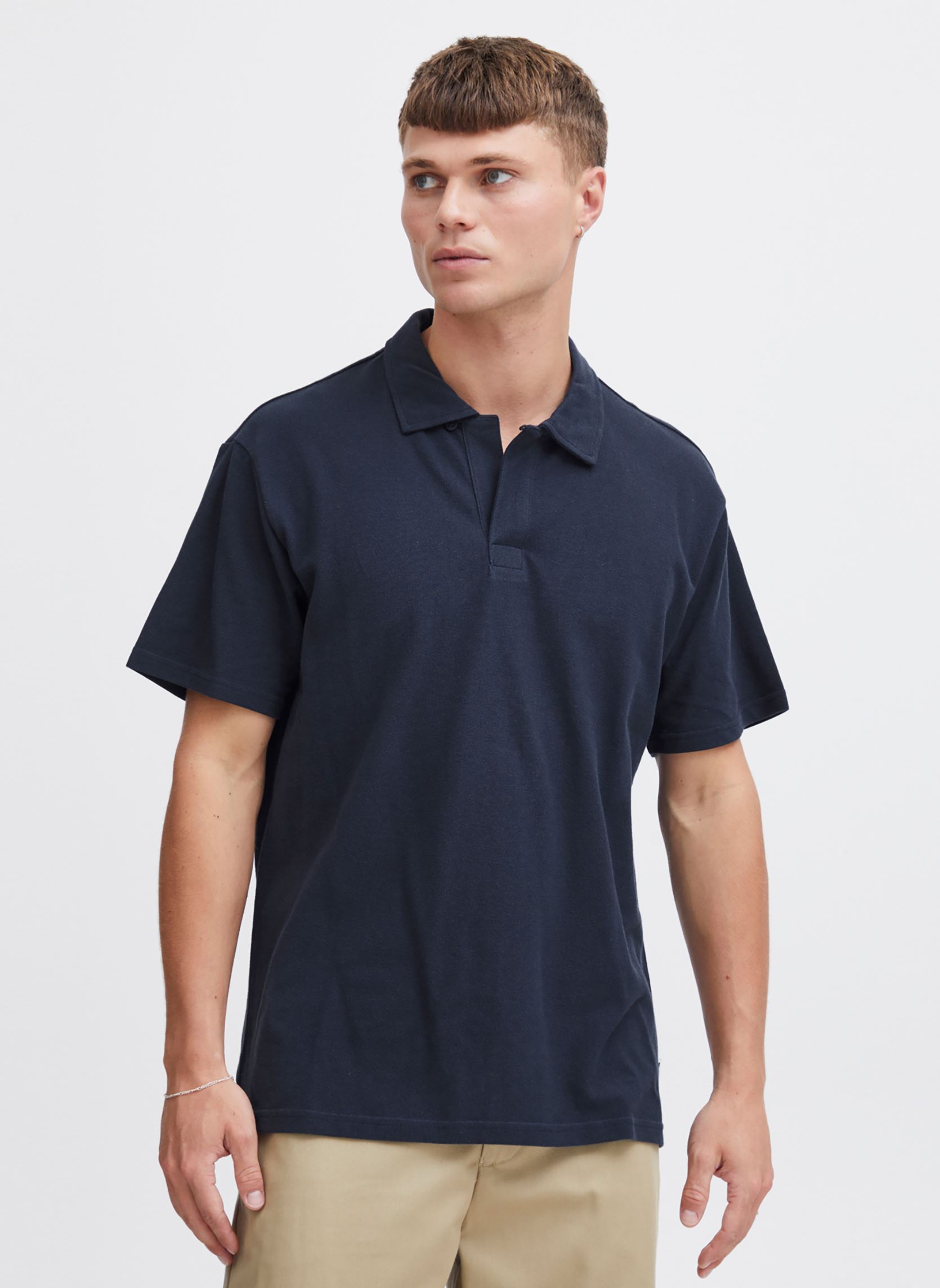 Polos manches courtes SDIhaab homme bleu SOLID Polos manches courtes SDIhaab homme bleu INSIGNIA BLUE