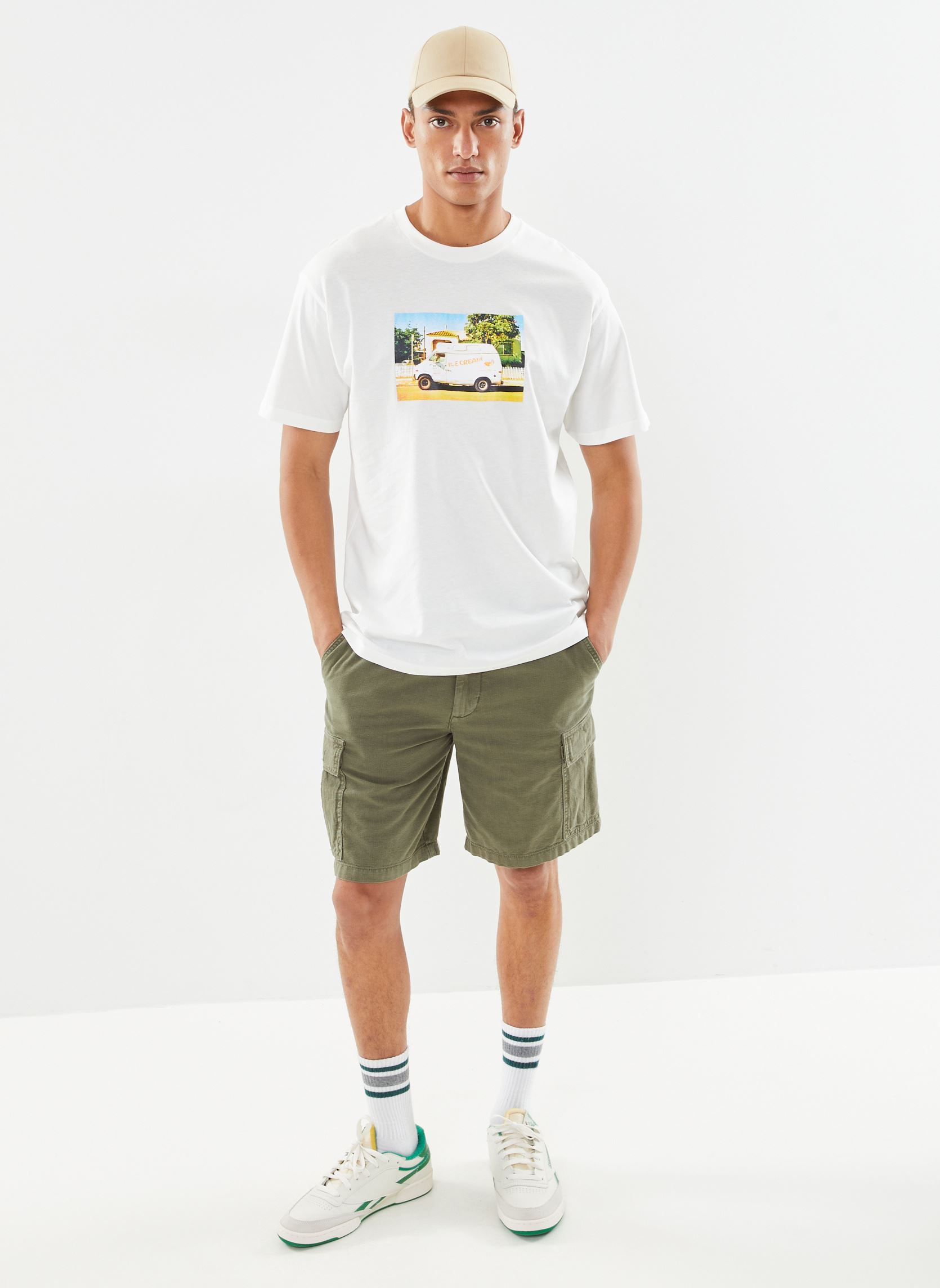Tee-shirts manches courtes SDIshir homme blanc SOLID Tee-shirts manches courtes SDIshir homme blanc OFF WHITE