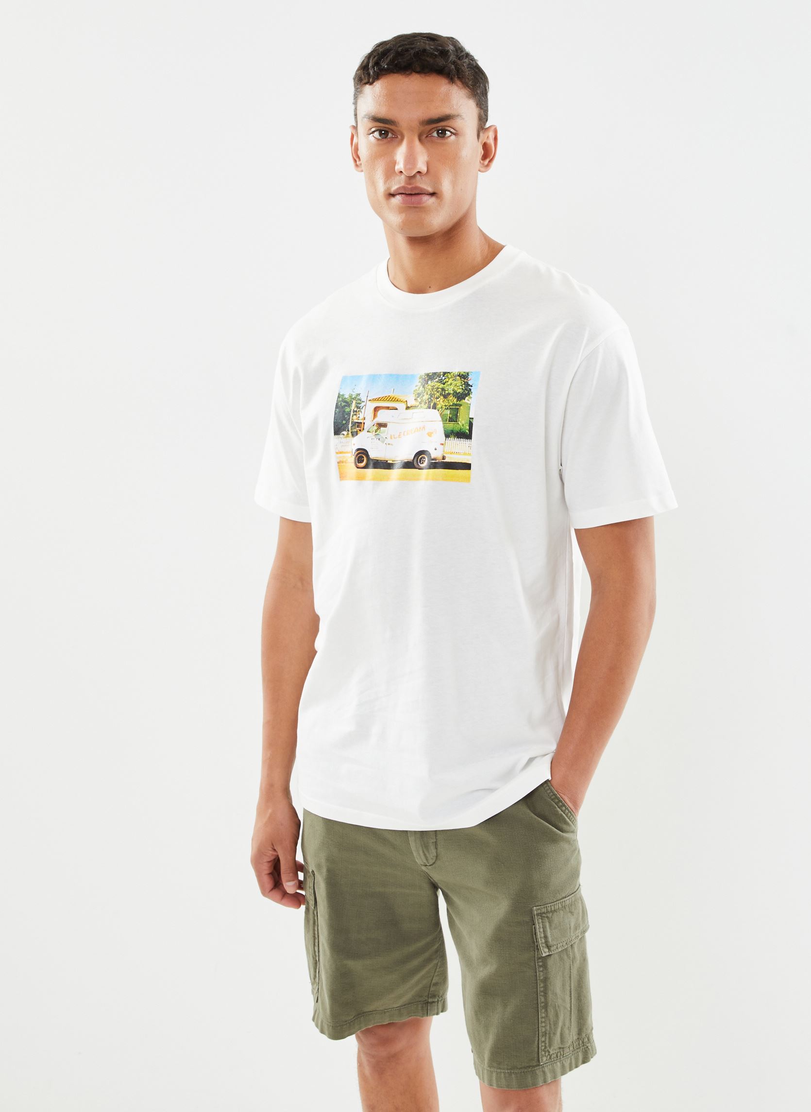 Tee-shirts manches courtes SDIshir homme blanc SOLID Tee-shirts manches courtes SDIshir homme blanc OFF WHITE