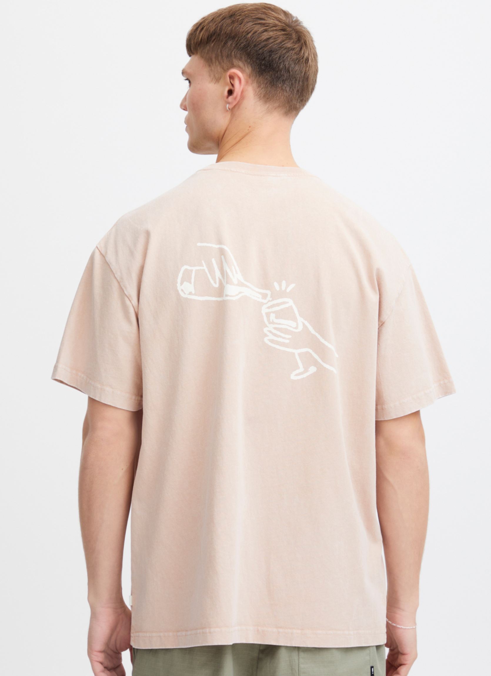 Tee-shirts manches courtes SDIsmail homme rose SOLID Tee-shirts manches courtes SDIsmail homme rose RUGBY TAN