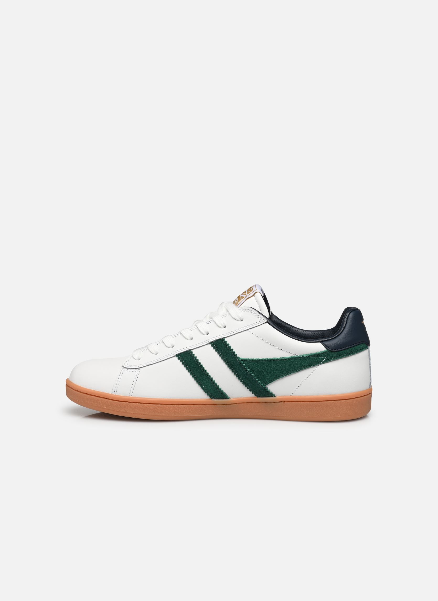 Sneakers EQUIPE II LEATHER heren wit Gola Sneakers EQUIPE II LEATHER heren wit WHITE/GREEN/NAVY