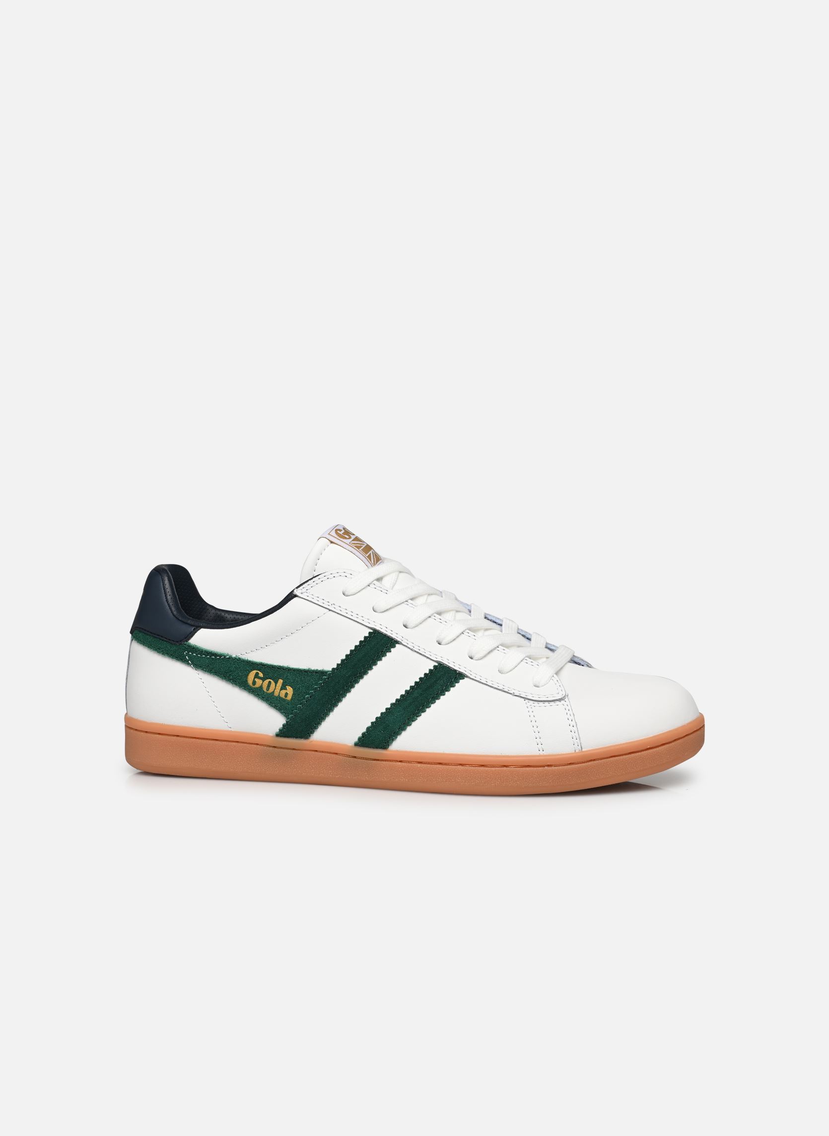 Sneakers EQUIPE II LEATHER heren wit Gola Sneakers EQUIPE II LEATHER heren wit WHITE/GREEN/NAVY
