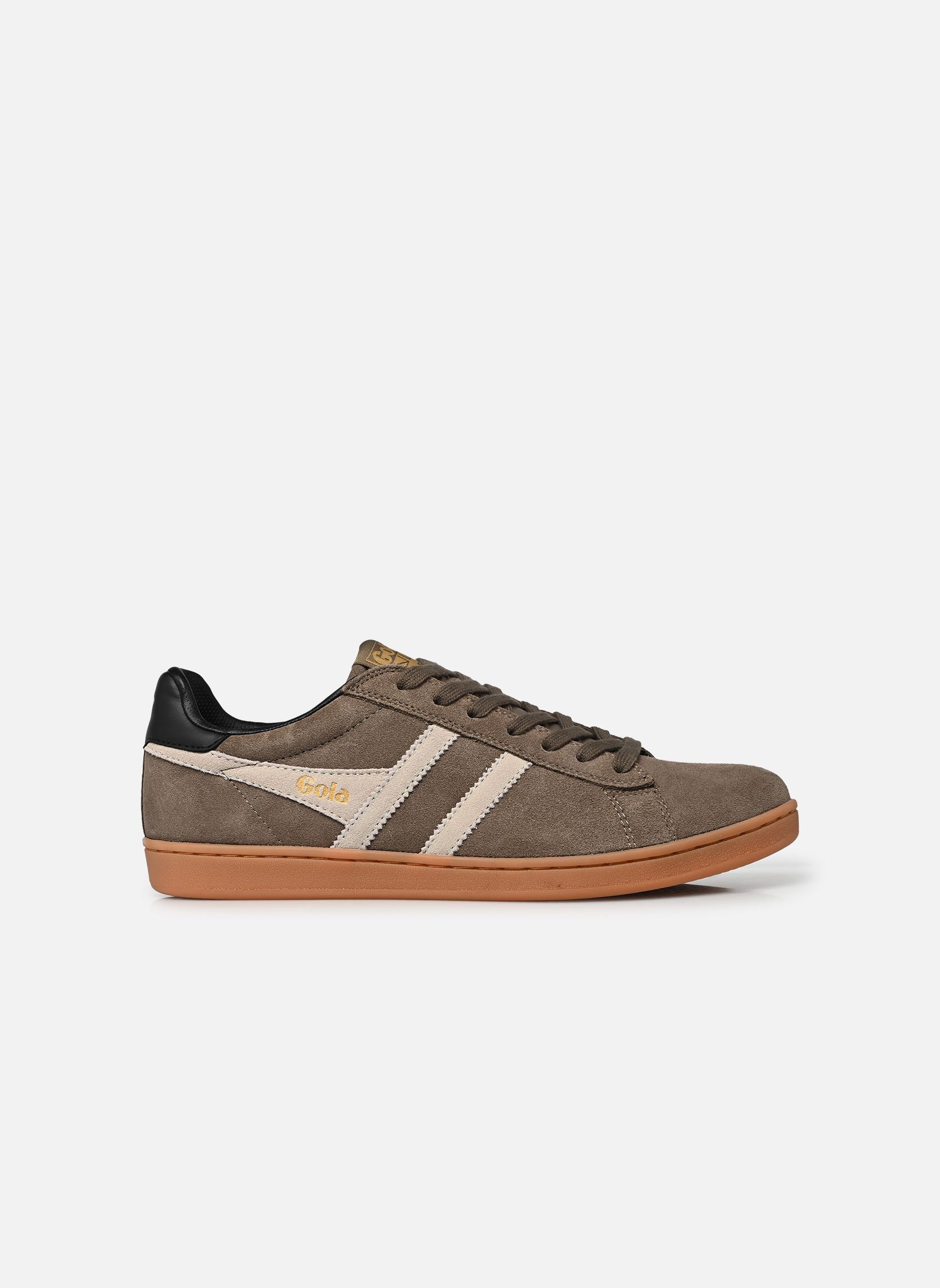 Baskets basses EQUIPE II SUEDE homme vert Gola Baskets basses EQUIPE II SUEDE homme vert URBAN MOSS/OFF WHITE/BLACK