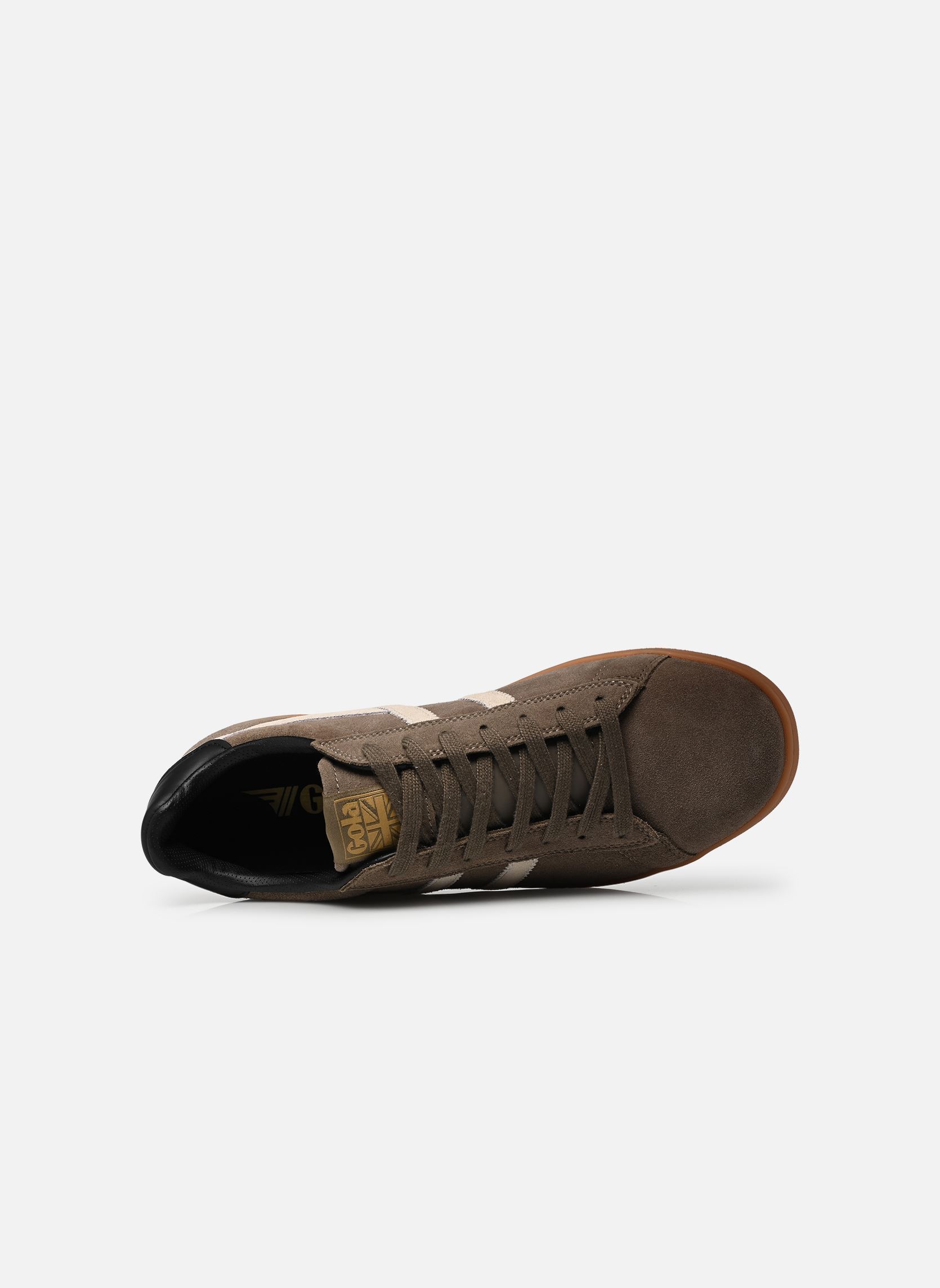 Baskets basses EQUIPE II SUEDE homme vert Gola Baskets basses EQUIPE II SUEDE homme vert URBAN MOSS/OFF WHITE/BLACK