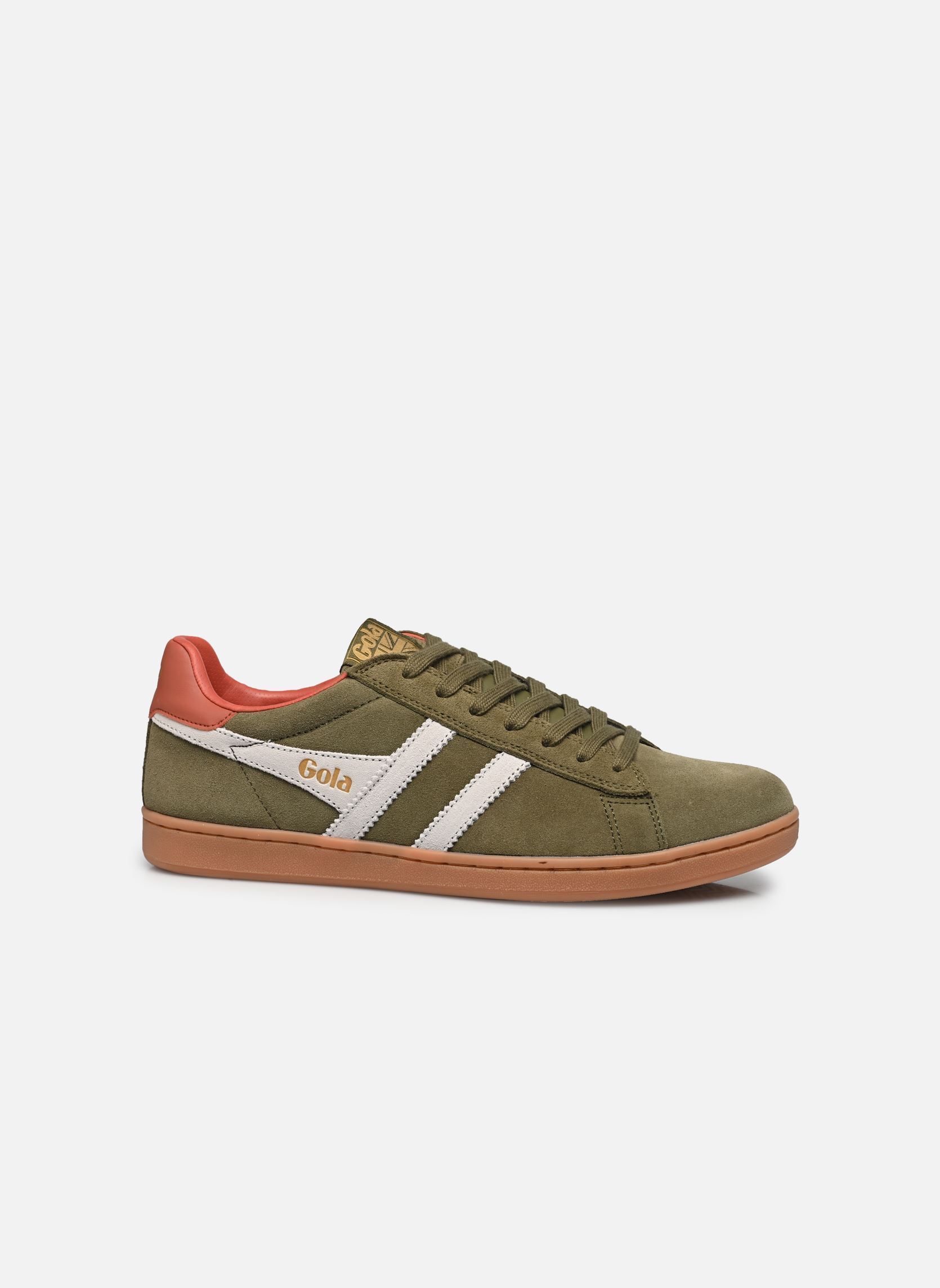 Sneaker EQUIPE II SUEDE herren grün Gola Sneaker EQUIPE II SUEDE herren grün KHAKI/OFF WHITE/RUST