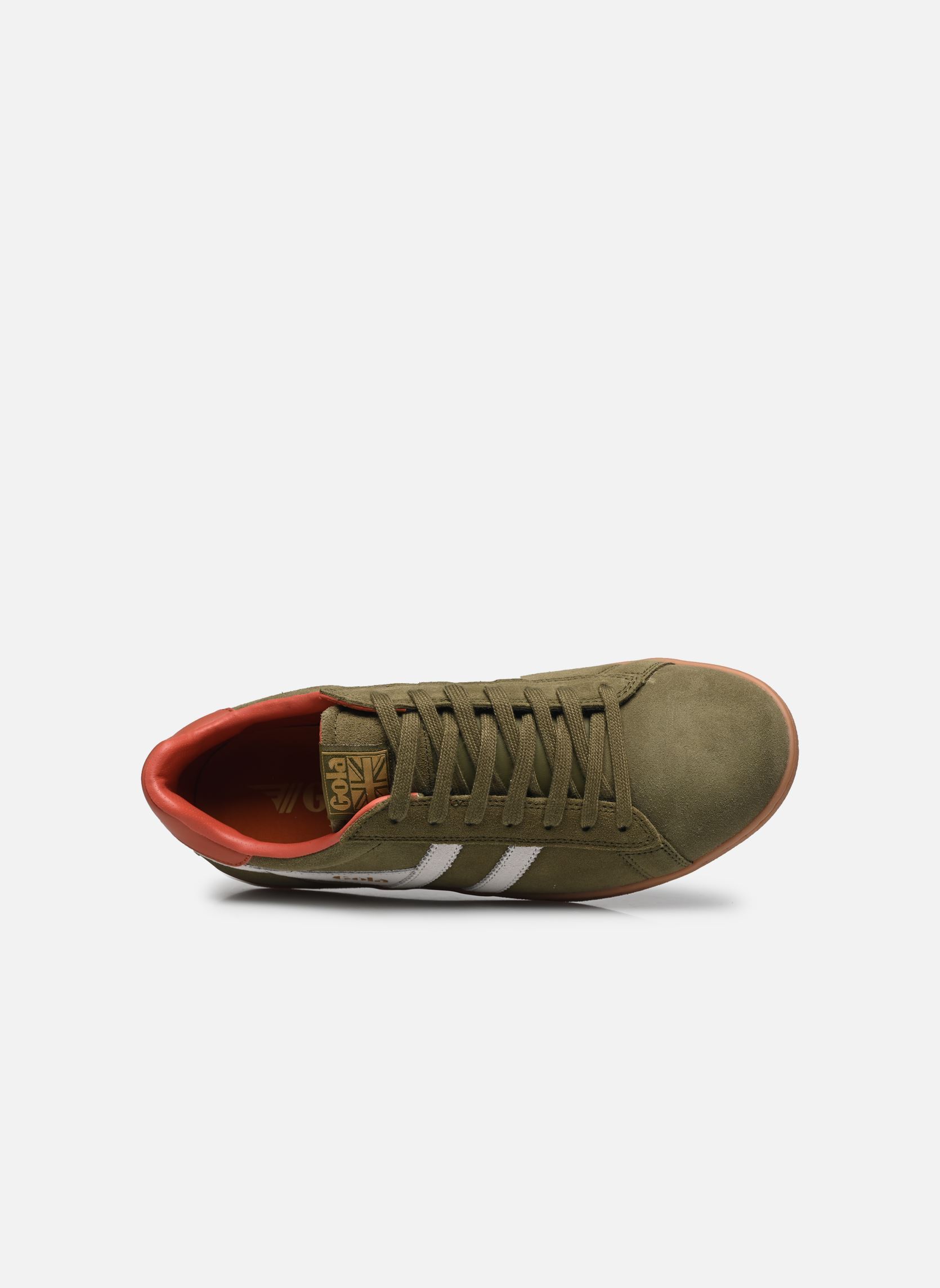 Sneaker EQUIPE II SUEDE herren grün Gola Sneaker EQUIPE II SUEDE herren grün KHAKI/OFF WHITE/RUST
