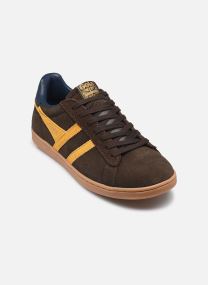 Baskets EQUIPE II SUEDE homme marron Gola Baskets EQUIPE II SUEDE homme marron DARK BROWN/SUN/NAVY