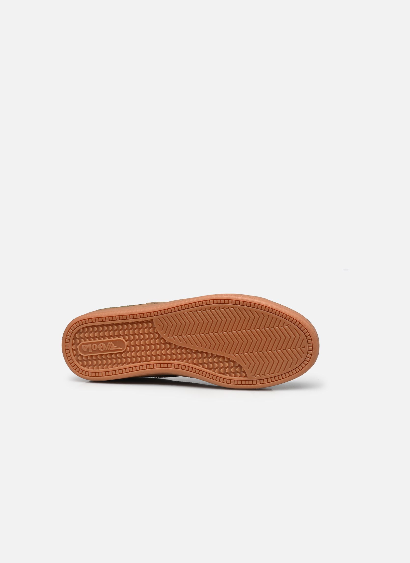 Baskets EQUIPE II SUEDE homme vert Gola Baskets EQUIPE II SUEDE homme vert KHAKI/TOBACCO/BLACK