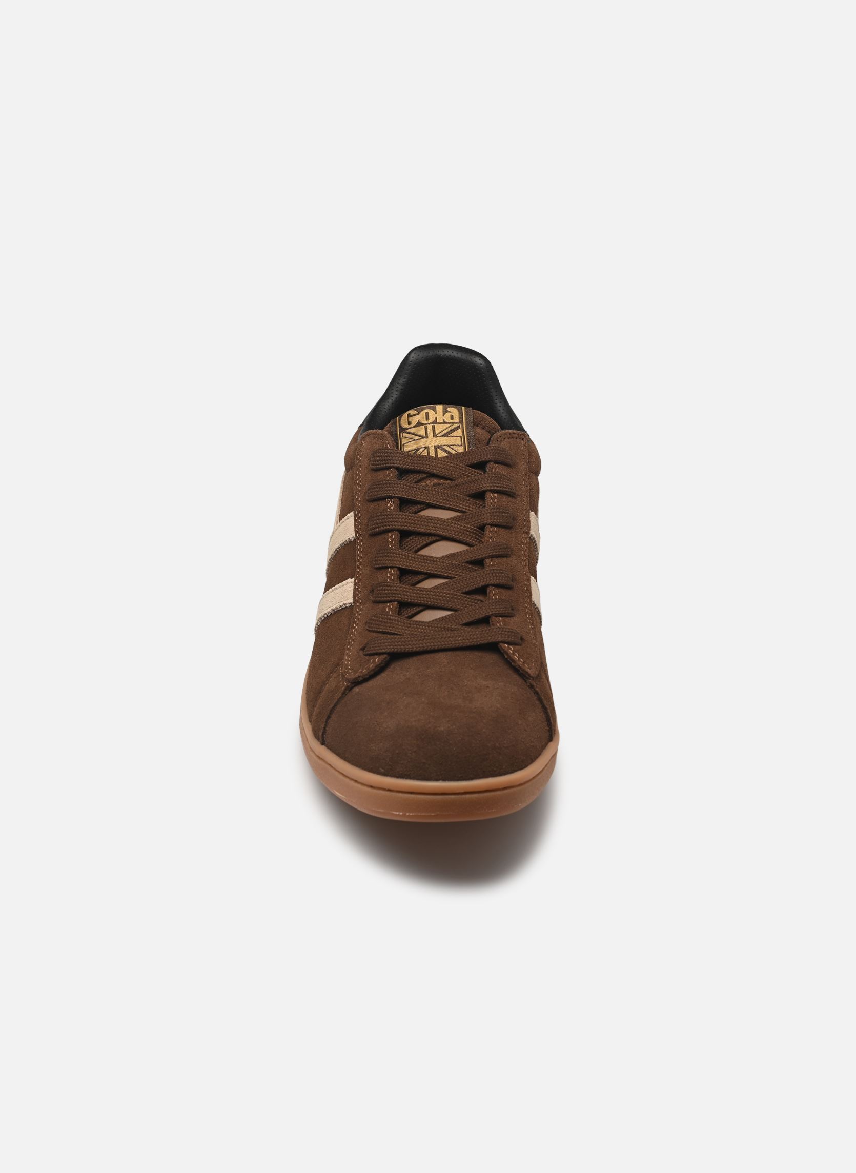 Baskets EQUIPE II SUEDE homme marron Gola Baskets EQUIPE II SUEDE homme marron OTTER/BONE/BLACK