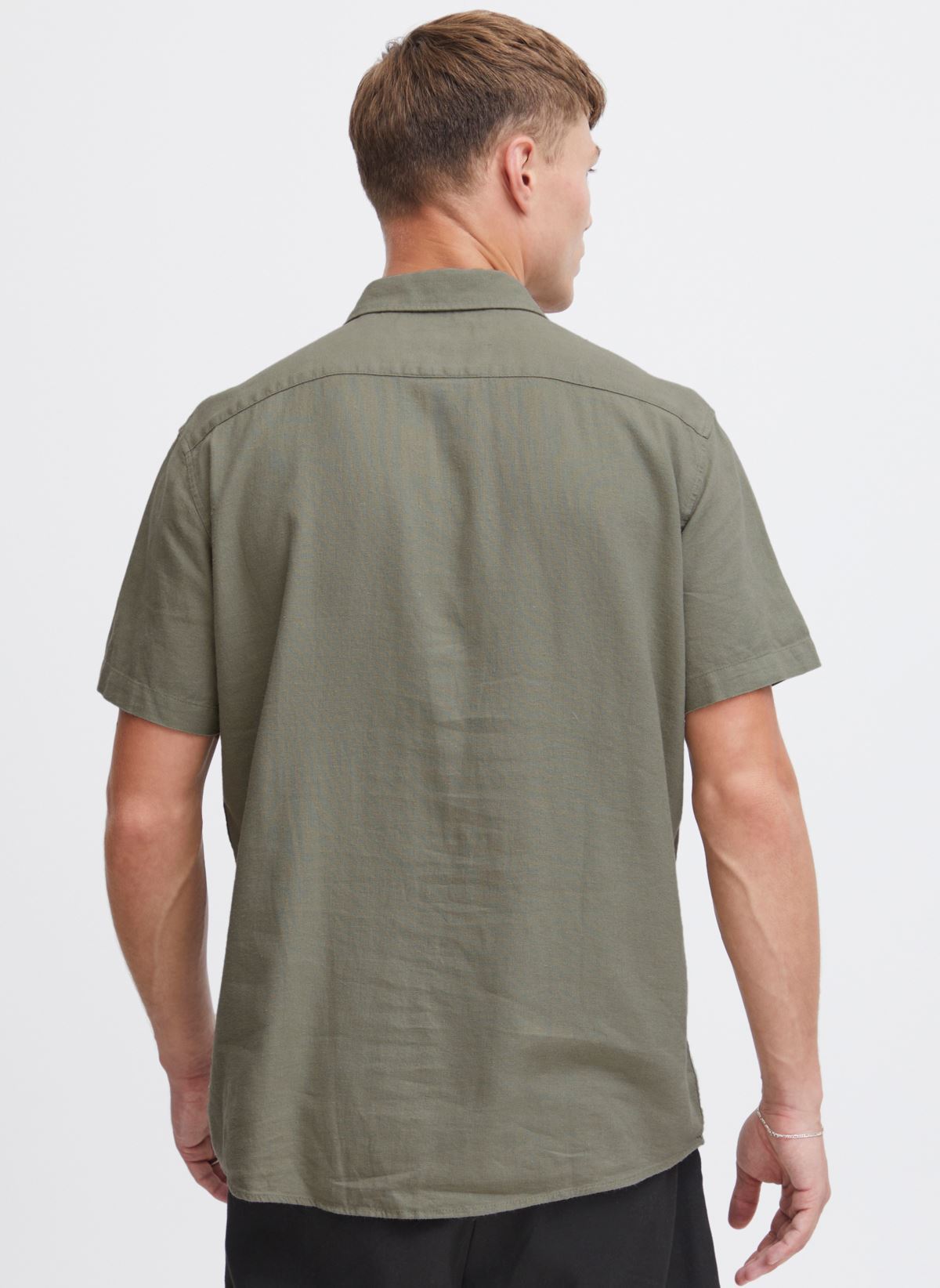 Hemden SDAllan SS SH heren groen SOLID Hemden SDAllan SS SH heren groen VETIVER