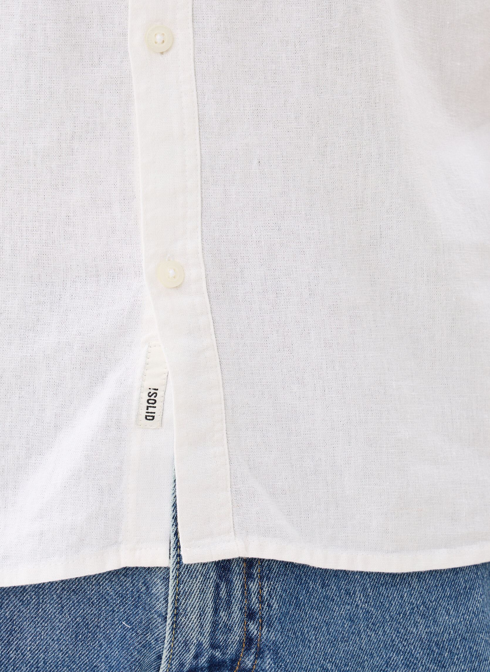 Chemises SDAllan SS SH homme blanc SOLID Chemises SDAllan SS SH homme blanc WHITE