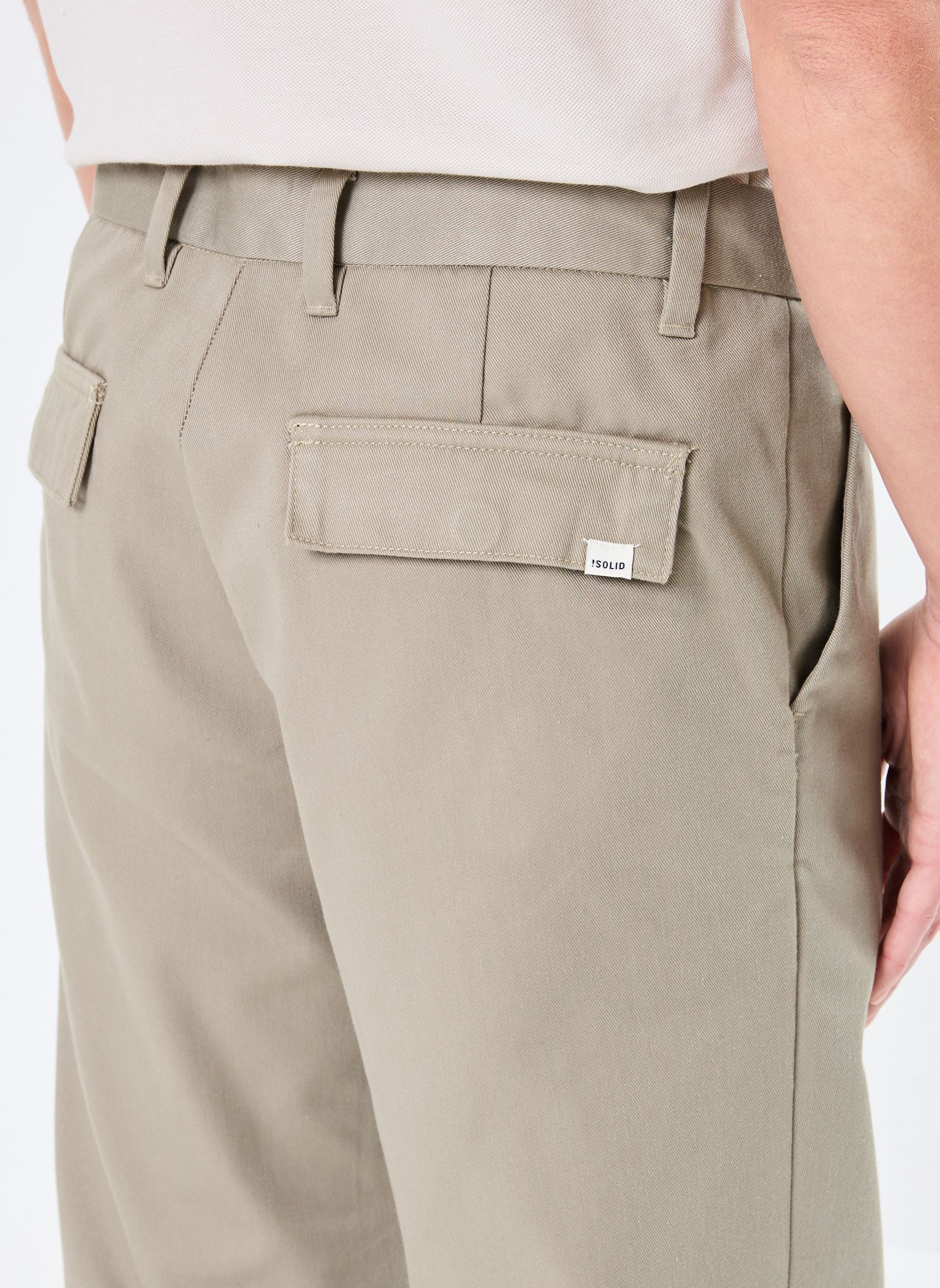 Pantalons larges SDAlann Cai PA homme marron SOLID Pantalons larges SDAlann Cai PA homme marron LAUREL OAK
