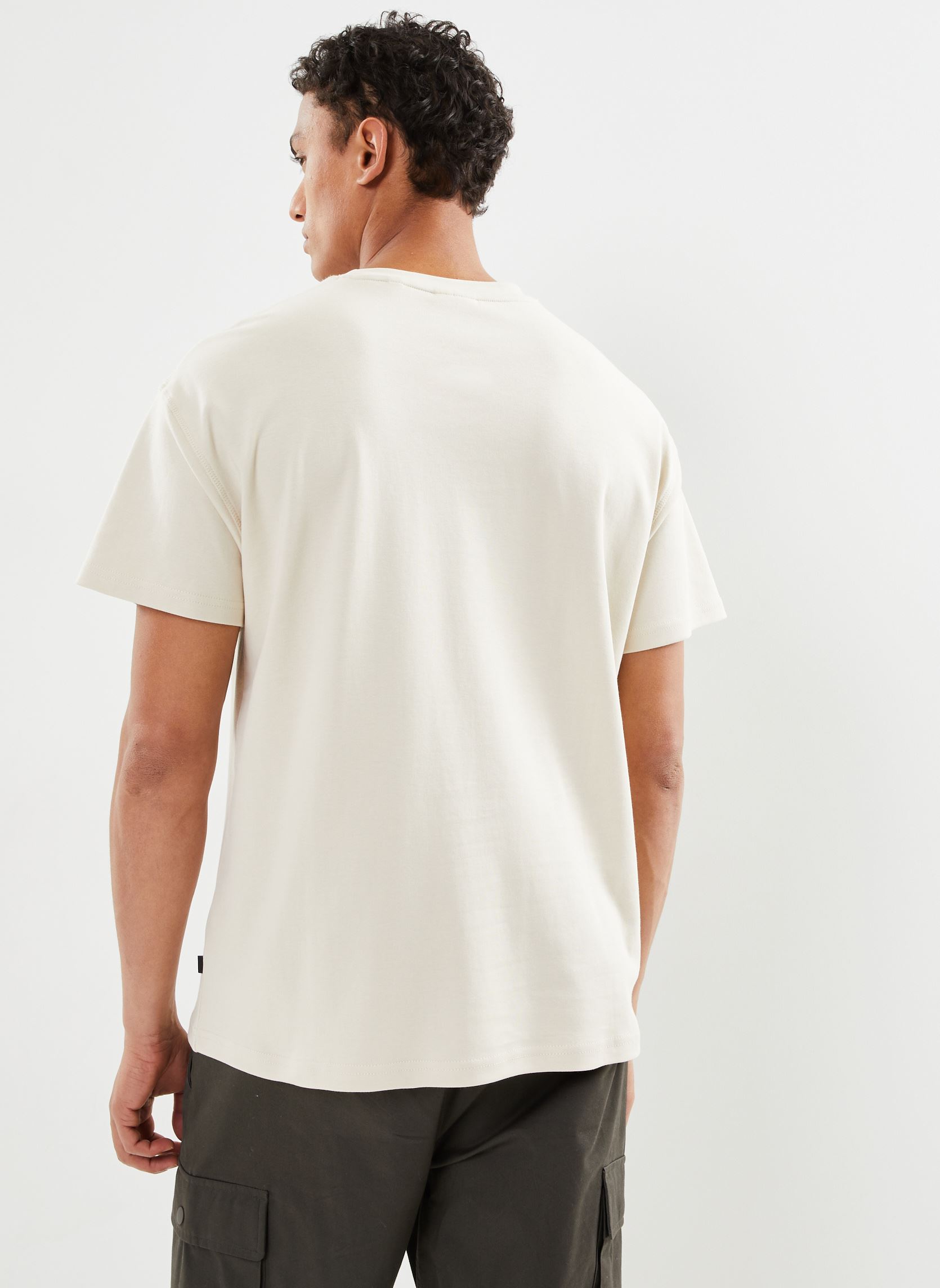 Tee-shirts manches courtes SDDanton SS Noos homme beige SOLID Tee-shirts manches courtes SDDanton SS Noos homme beige OATMEAL