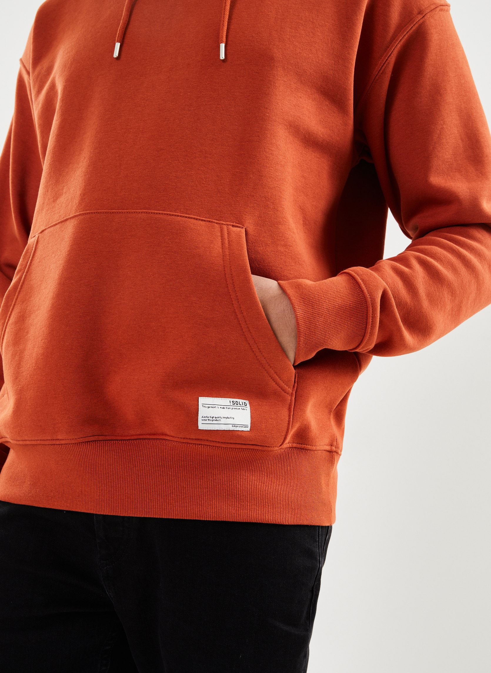 Sweats à capuche SDLenz Hood SW Noos homme marron SOLID Sweats à capuche SDLenz Hood SW Noos homme marron PICANTE