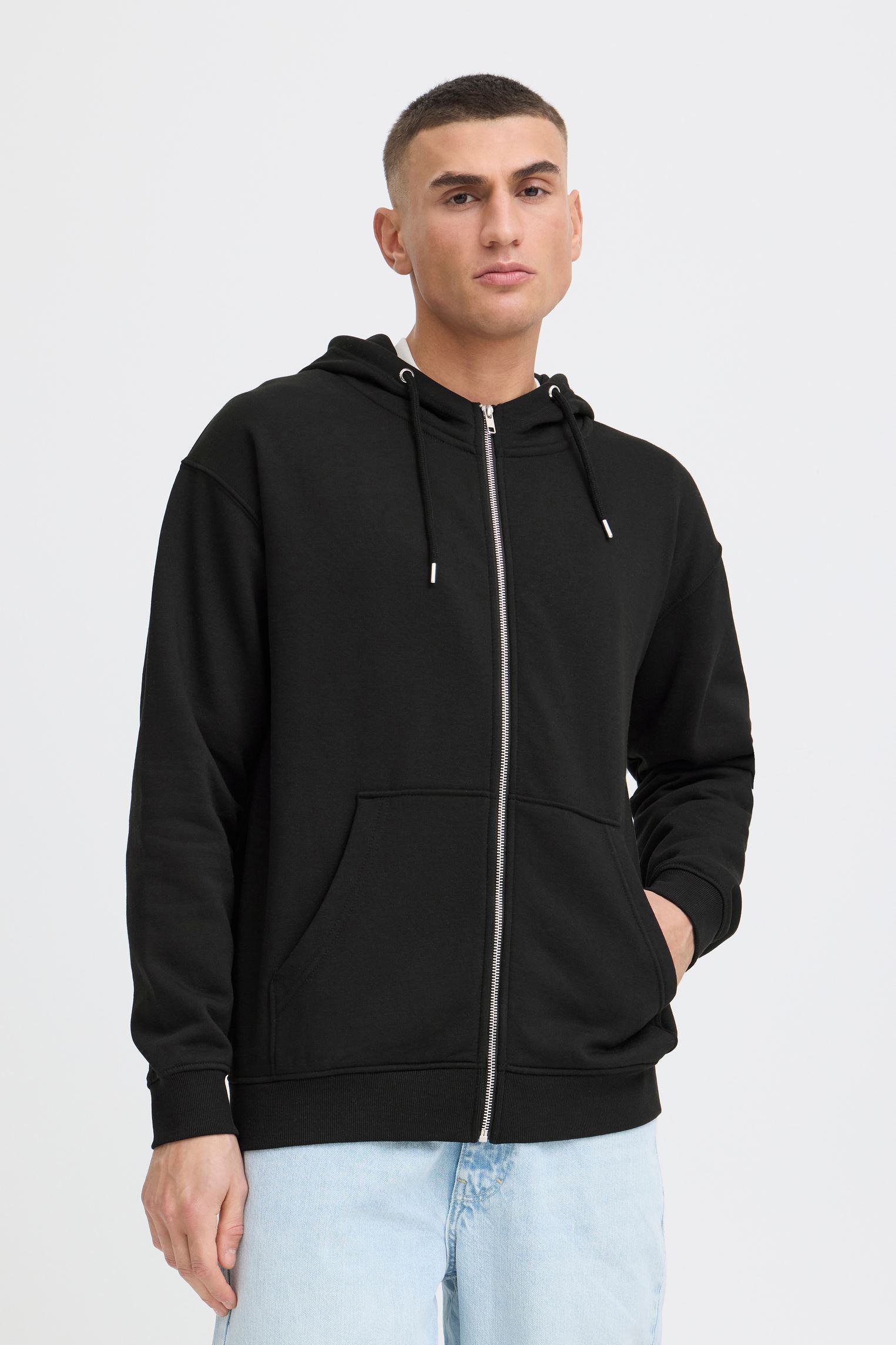 Sweats zippés SDLenz Zipper SW homme noir SOLID Sweats zippés SDLenz Zipper SW homme noir TRUE BLACK