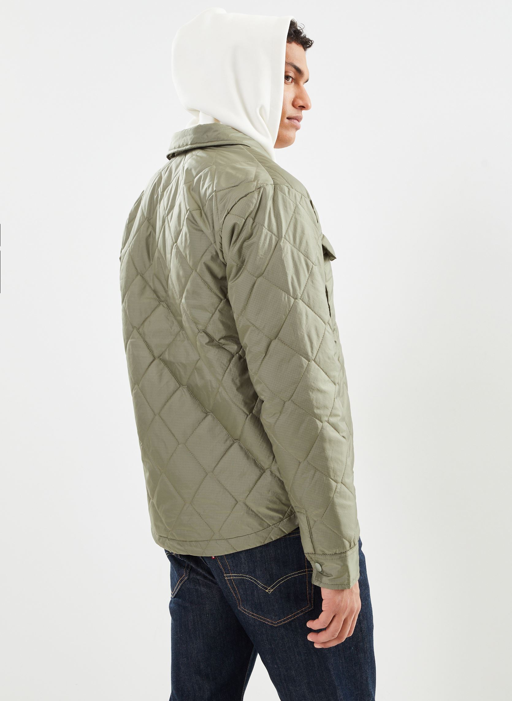 Bomberjacks SDErhard heren groen SOLID Bomberjacks SDErhard heren groen DEEP LICHEN GREEN
