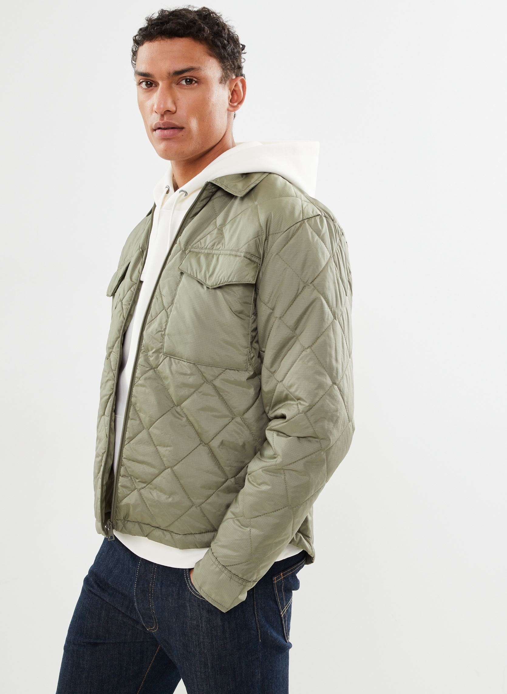 Bomberjacks SDErhard heren groen SOLID Bomberjacks SDErhard heren groen DEEP LICHEN GREEN