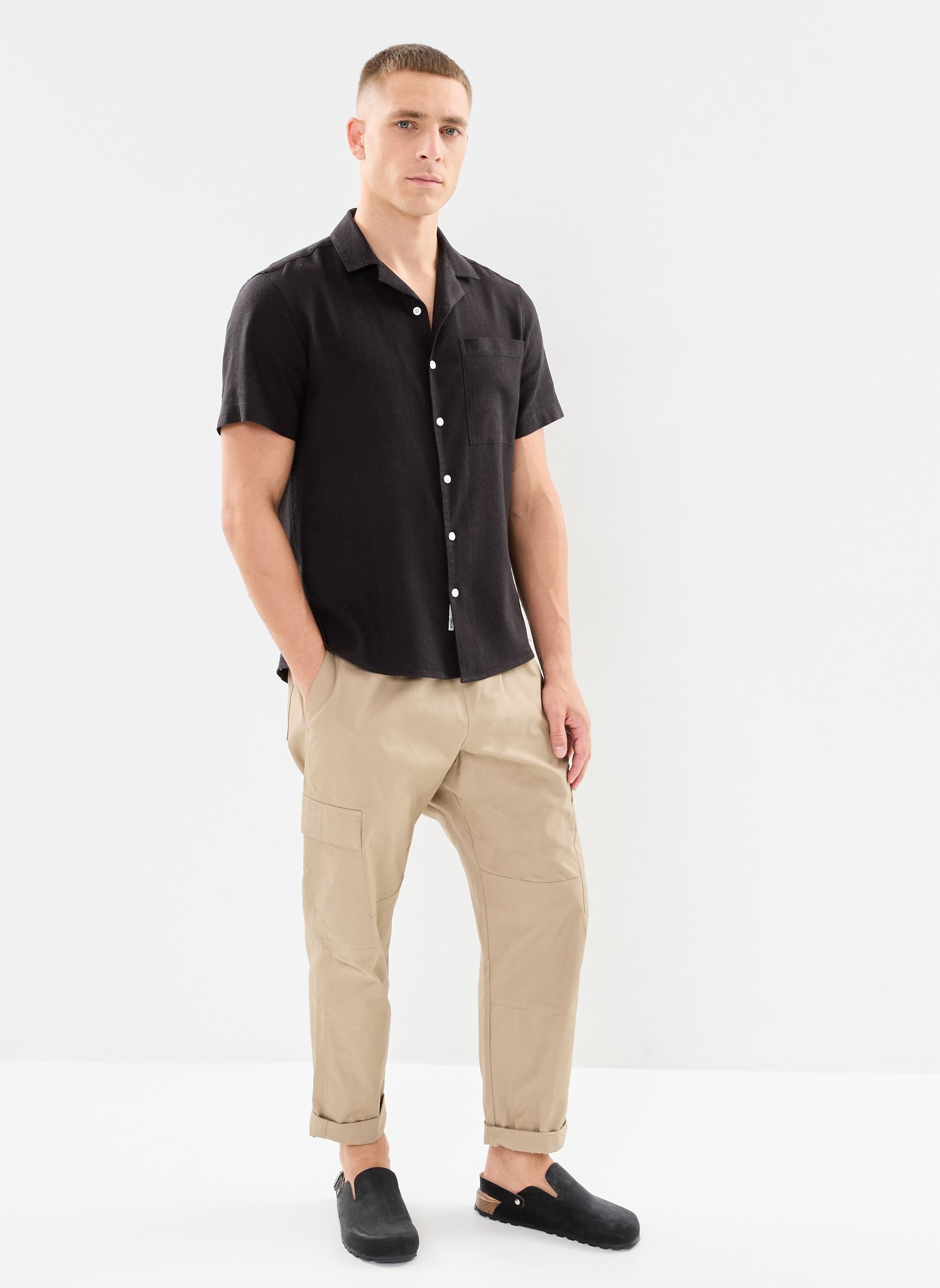 Hemden SDAllan Cuba herren schwarz SOLID Hemden SDAllan Cuba herren schwarz TRUE BLACK