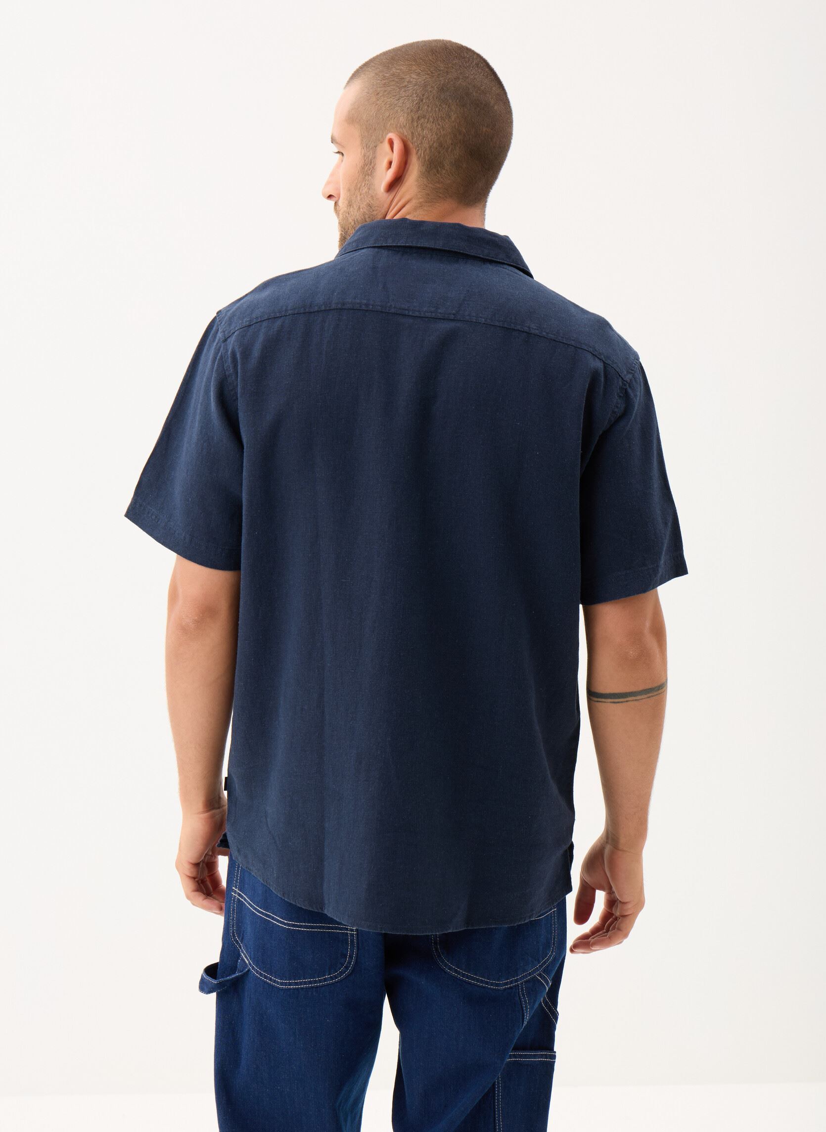 Hemden SDAllan Cuba herren blau SOLID Hemden SDAllan Cuba herren blau INSIGNIA BLUE