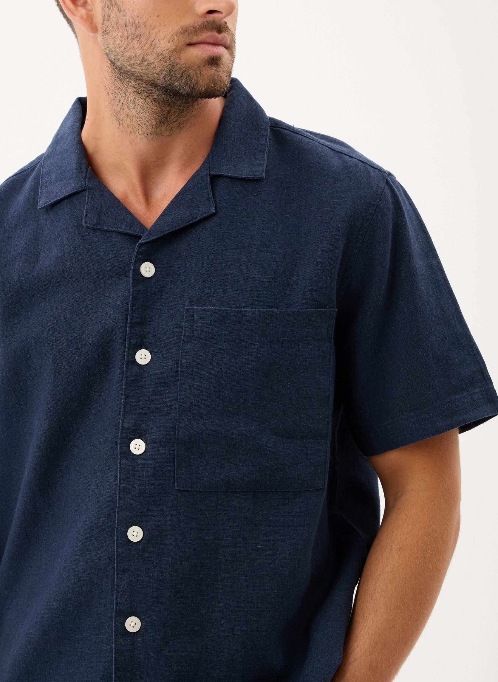 Hemden SDAllan Cuba herren blau SOLID Hemden SDAllan Cuba herren blau INSIGNIA BLUE