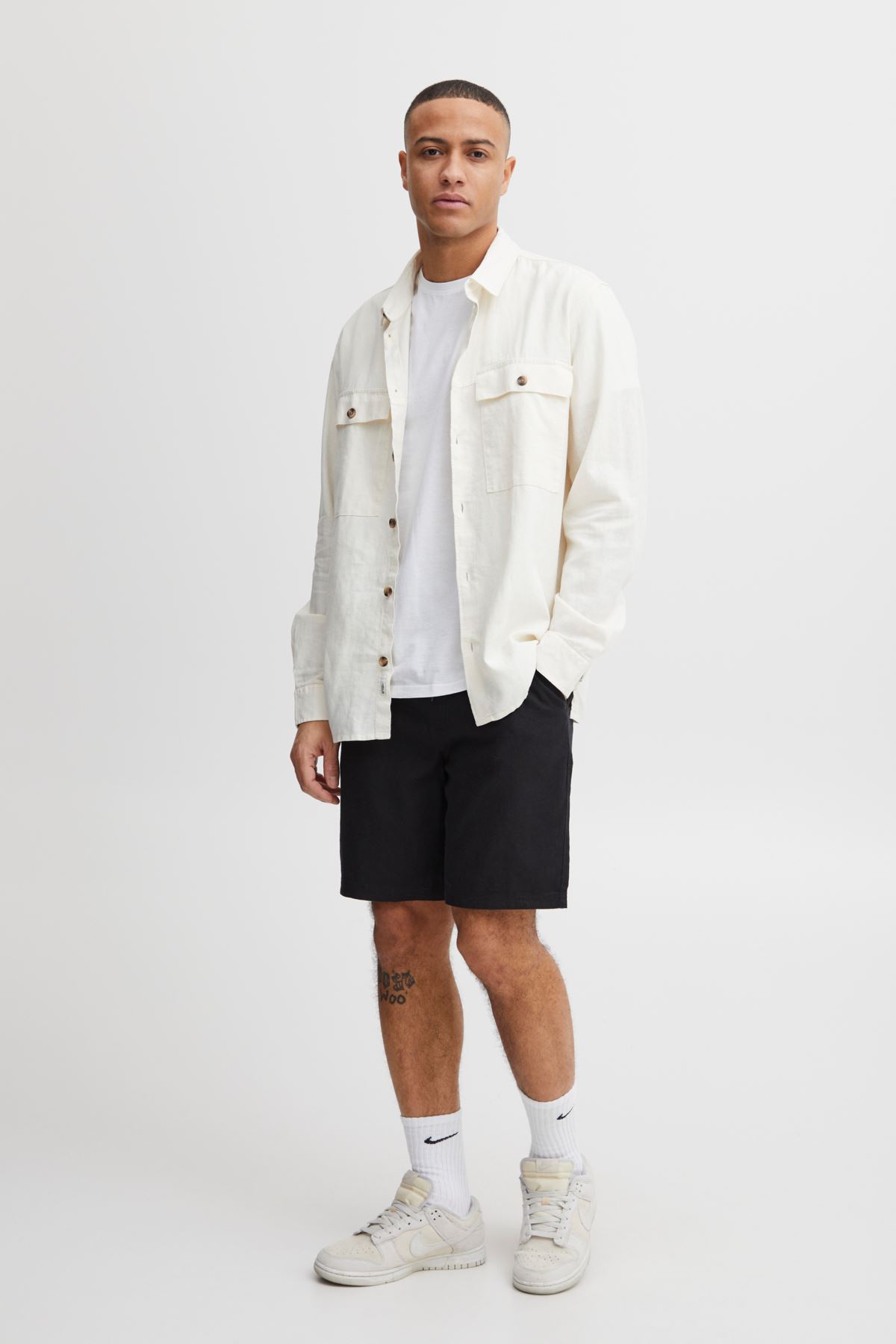 Bermuda-Shorts SDAurelius Elasticated herren schwarz SOLID Bermuda-Shorts SDAurelius Elasticated herren schwarz TRUE BLACK