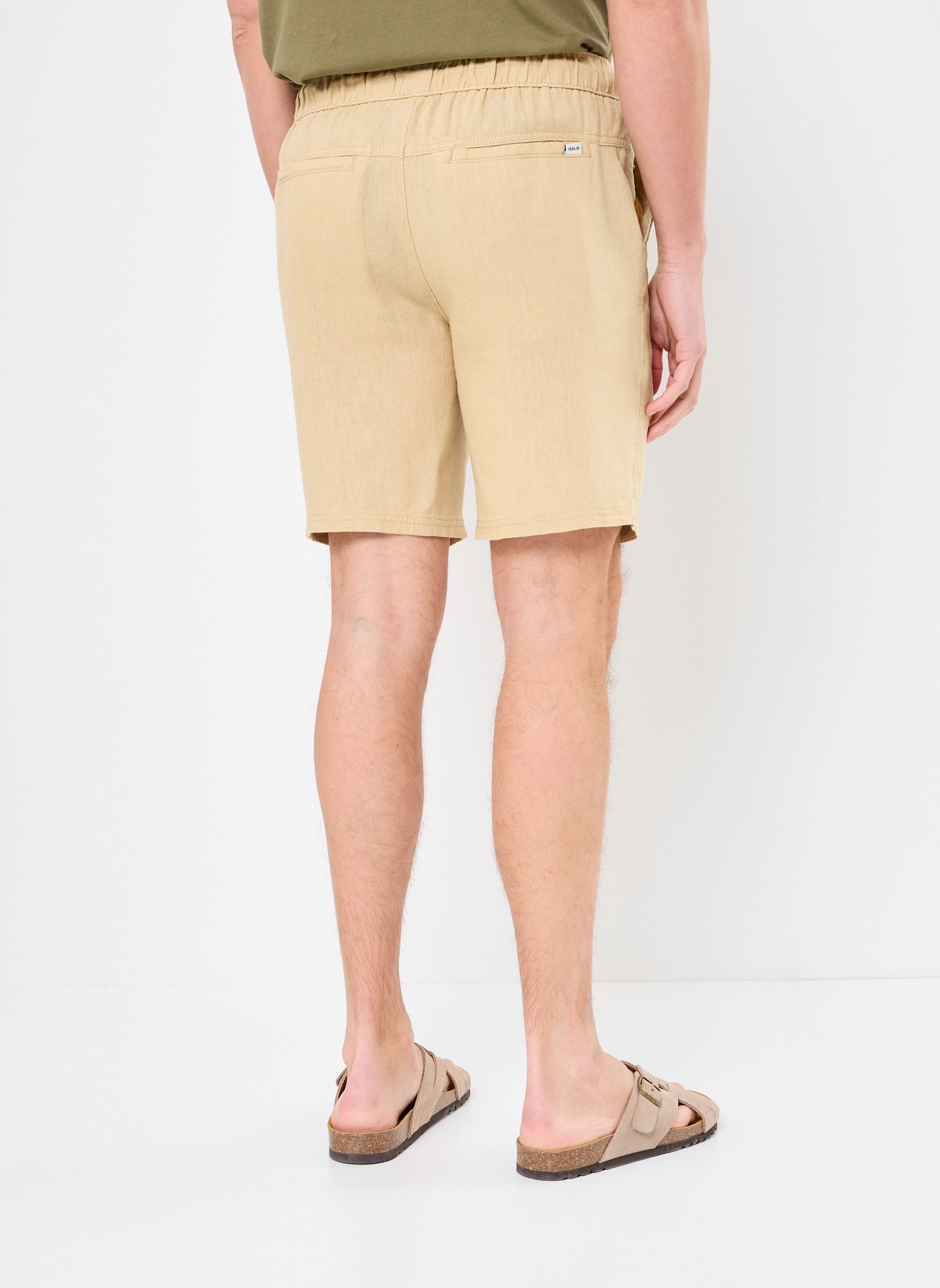 Bermuda's SDAurelius Elasticated heren beige SOLID Bermuda's SDAurelius Elasticated heren beige CURDS & WHEY