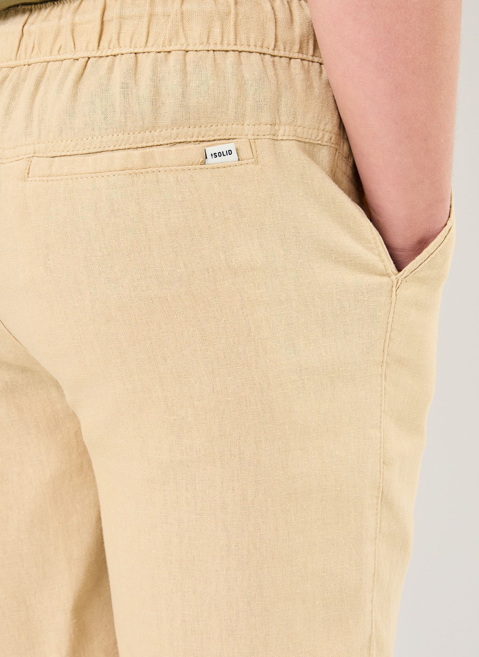 Bermuda's SDAurelius Elasticated heren beige SOLID Bermuda's SDAurelius Elasticated heren beige CURDS & WHEY