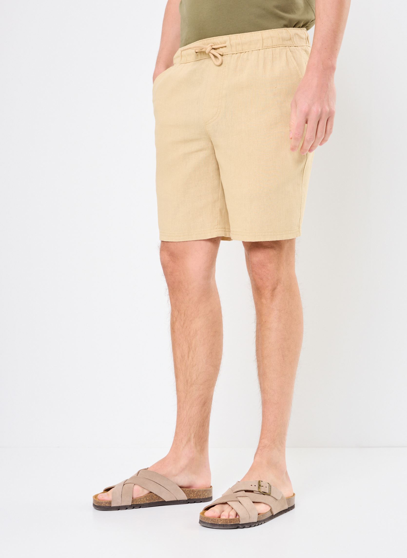 Bermuda's SDAurelius Elasticated heren beige SOLID Bermuda's SDAurelius Elasticated heren beige CURDS & WHEY