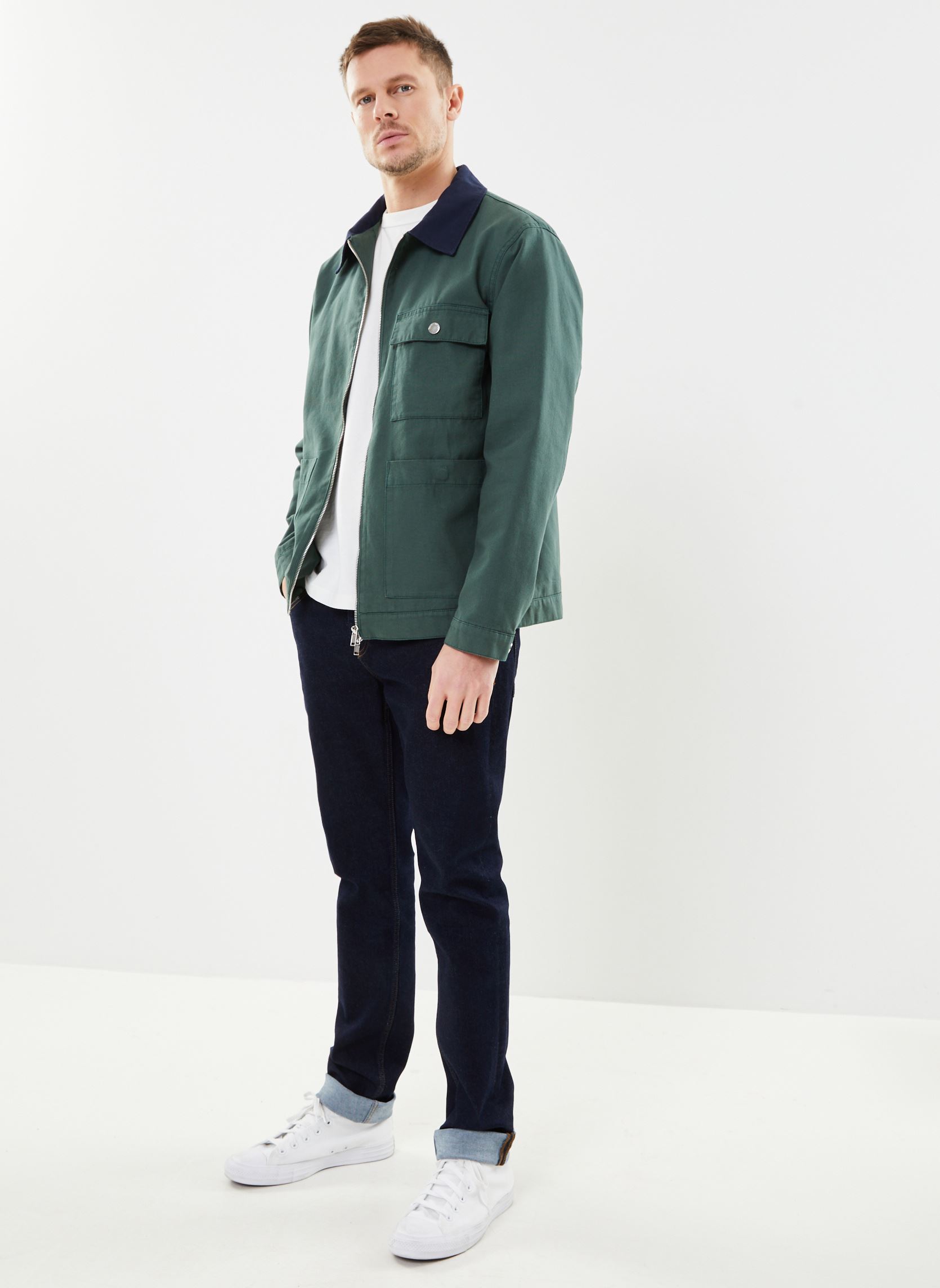 Chaquetas SDIb hombre verde SOLID Chaquetas SDIb hombre verde GARDEN TOPIARY