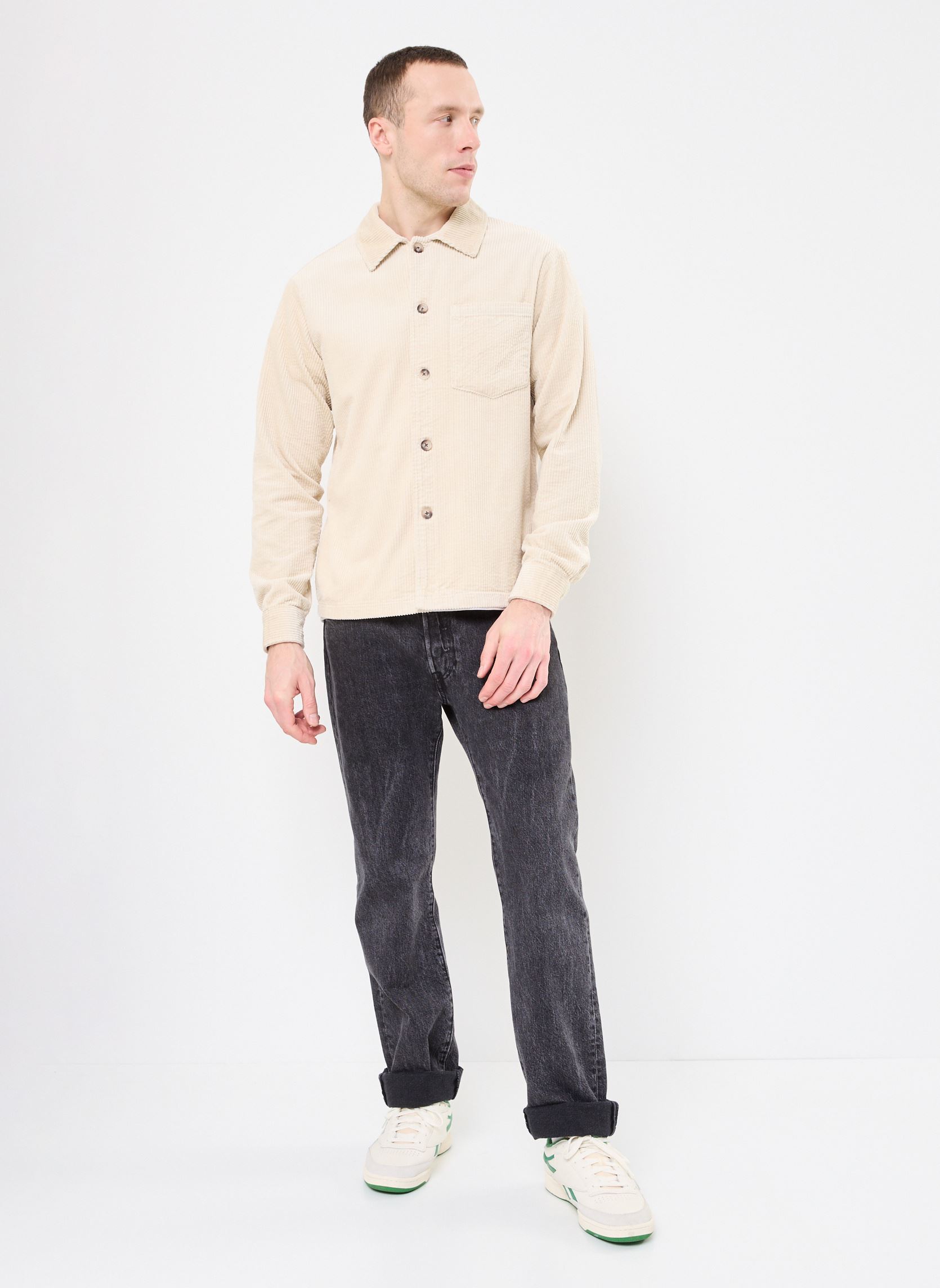 Vestes SDIngvi homme blanc SOLID Vestes SDIngvi homme blanc OATMEAL