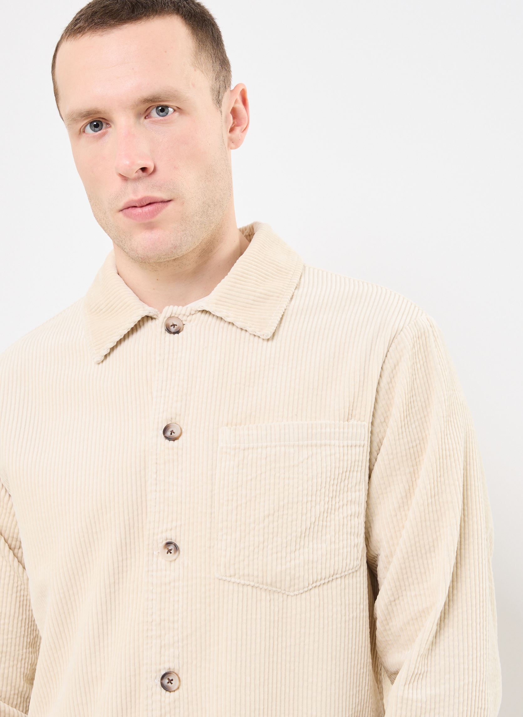 Vestes SDIngvi homme blanc SOLID Vestes SDIngvi homme blanc OATMEAL