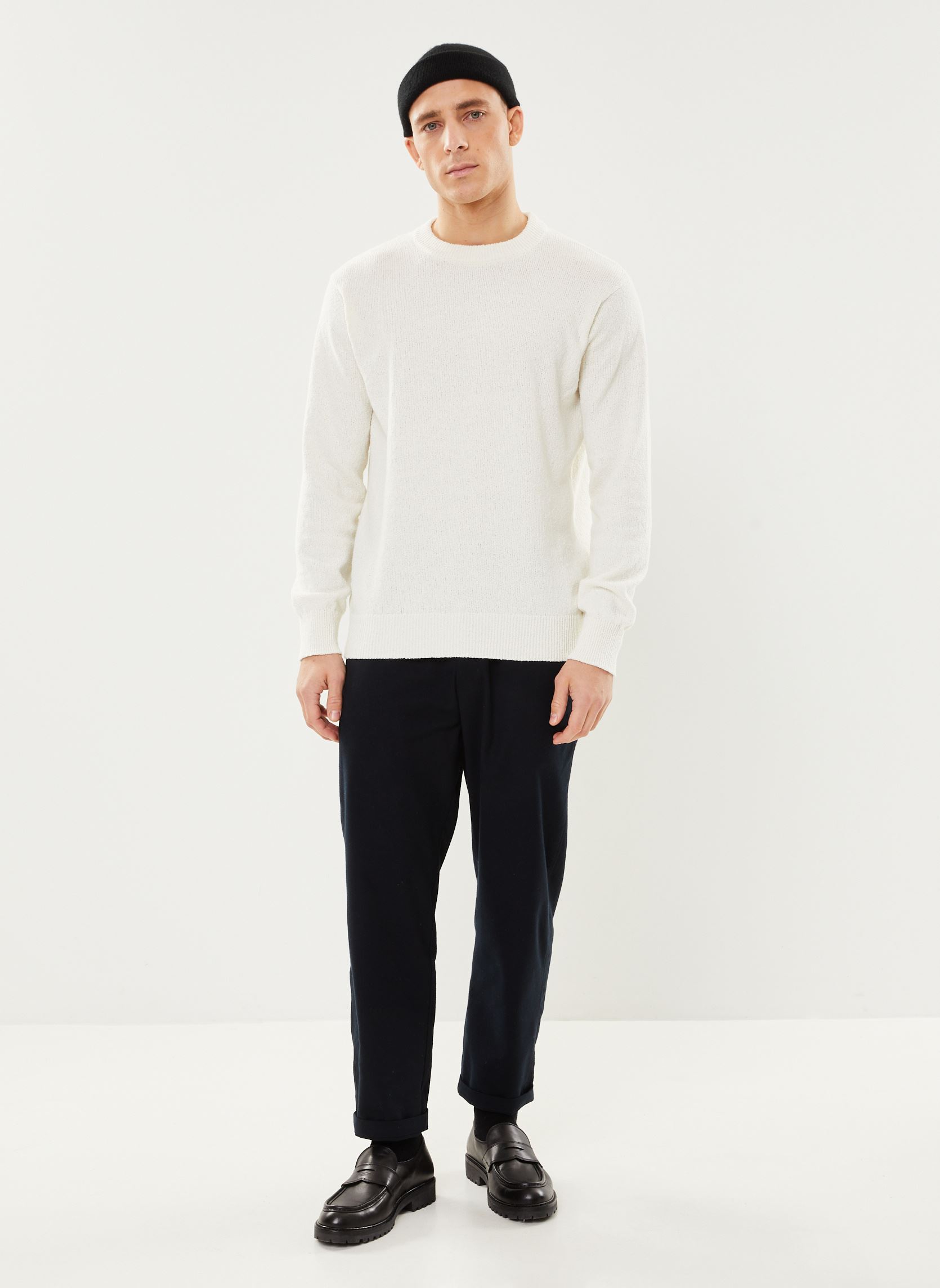 Truien SDIke heren wit SOLID Truien SDIke heren wit OFF WHITE