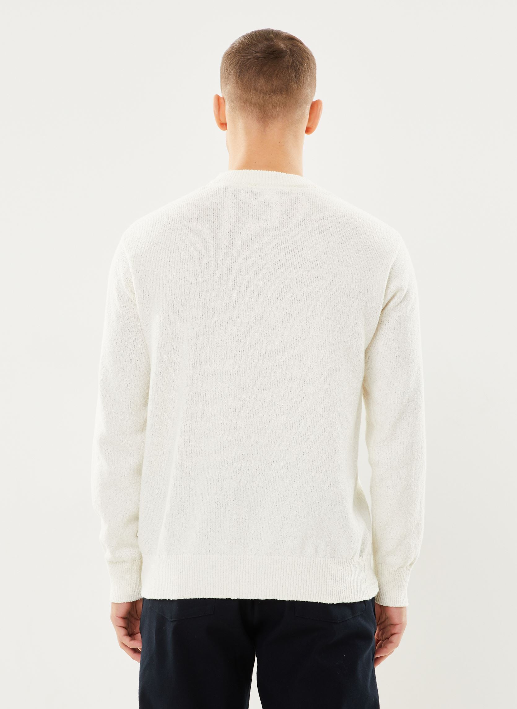 Truien SDIke heren wit SOLID Truien SDIke heren wit OFF WHITE