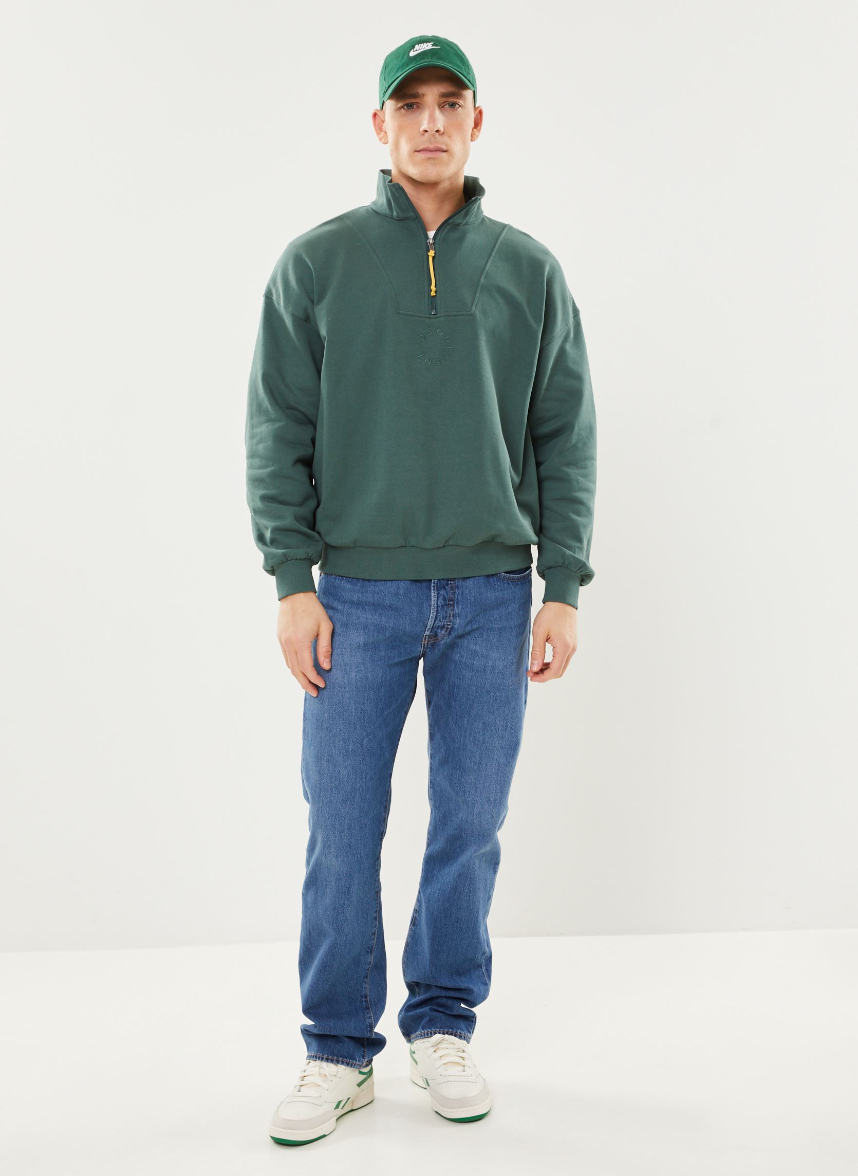 Sweats zippés SDIlham homme vert SOLID Sweats zippés SDIlham homme vert GARDEN TOPIARY