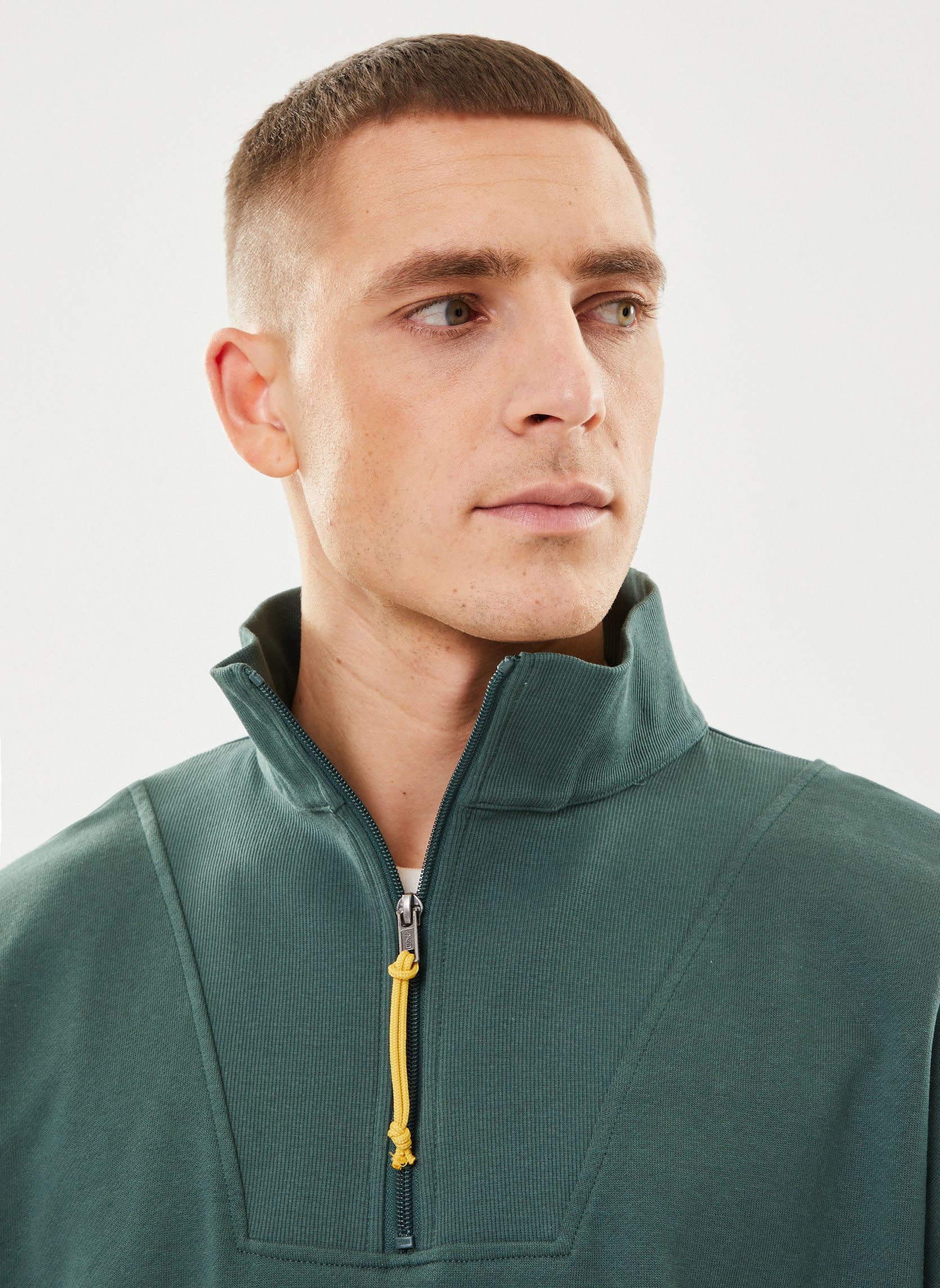 Sweats zippés SDIlham homme vert SOLID Sweats zippés SDIlham homme vert GARDEN TOPIARY