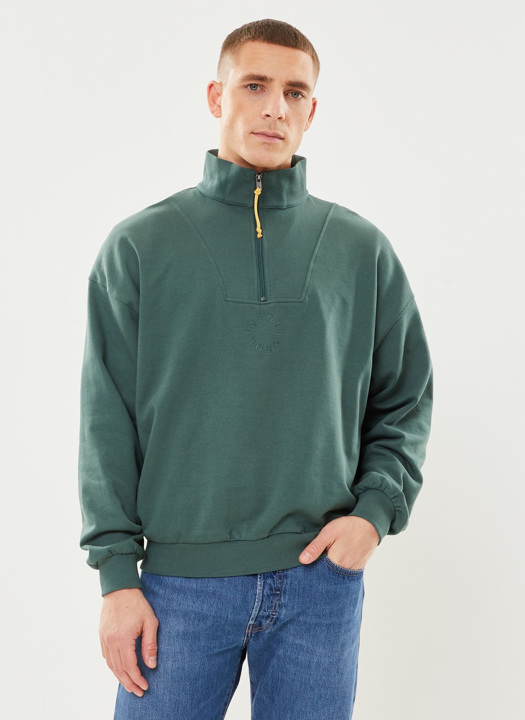 Sweats zippés SDIlham homme vert SOLID Sweats zippés SDIlham homme vert GARDEN TOPIARY