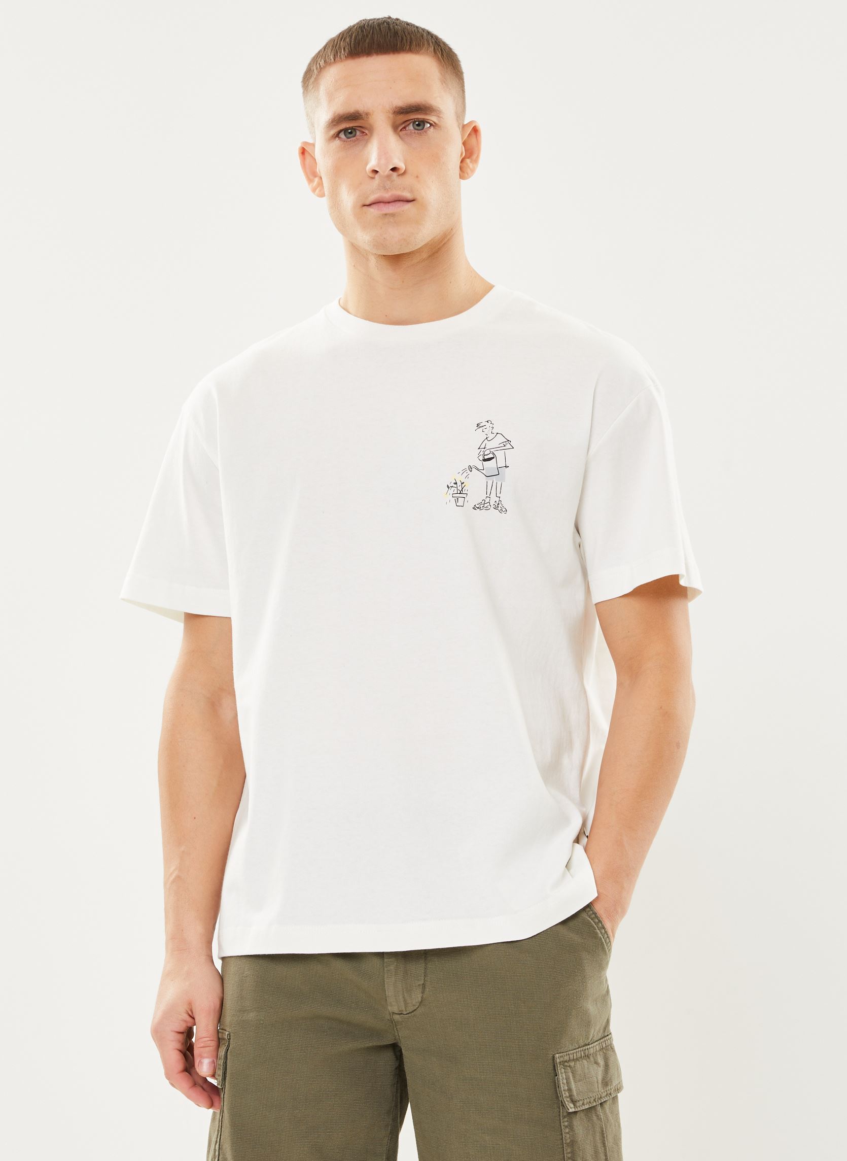 Tee-shirts manches courtes SDImre homme blanc SOLID Tee-shirts manches courtes SDImre homme blanc OFF WHITE