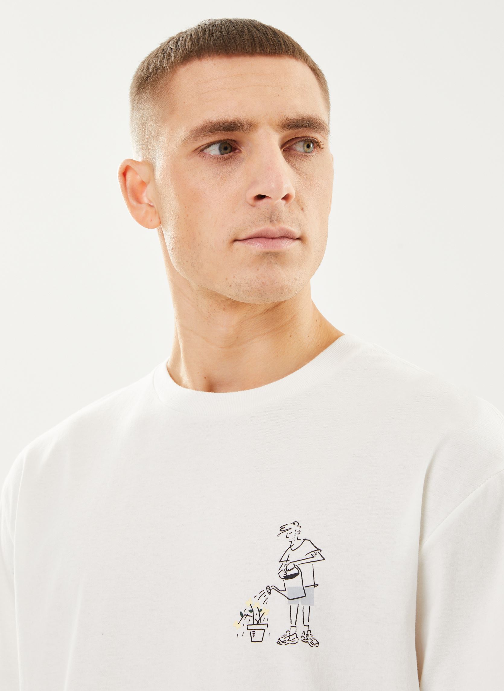 Tee-shirts manches courtes SDImre homme blanc SOLID Tee-shirts manches courtes SDImre homme blanc OFF WHITE
