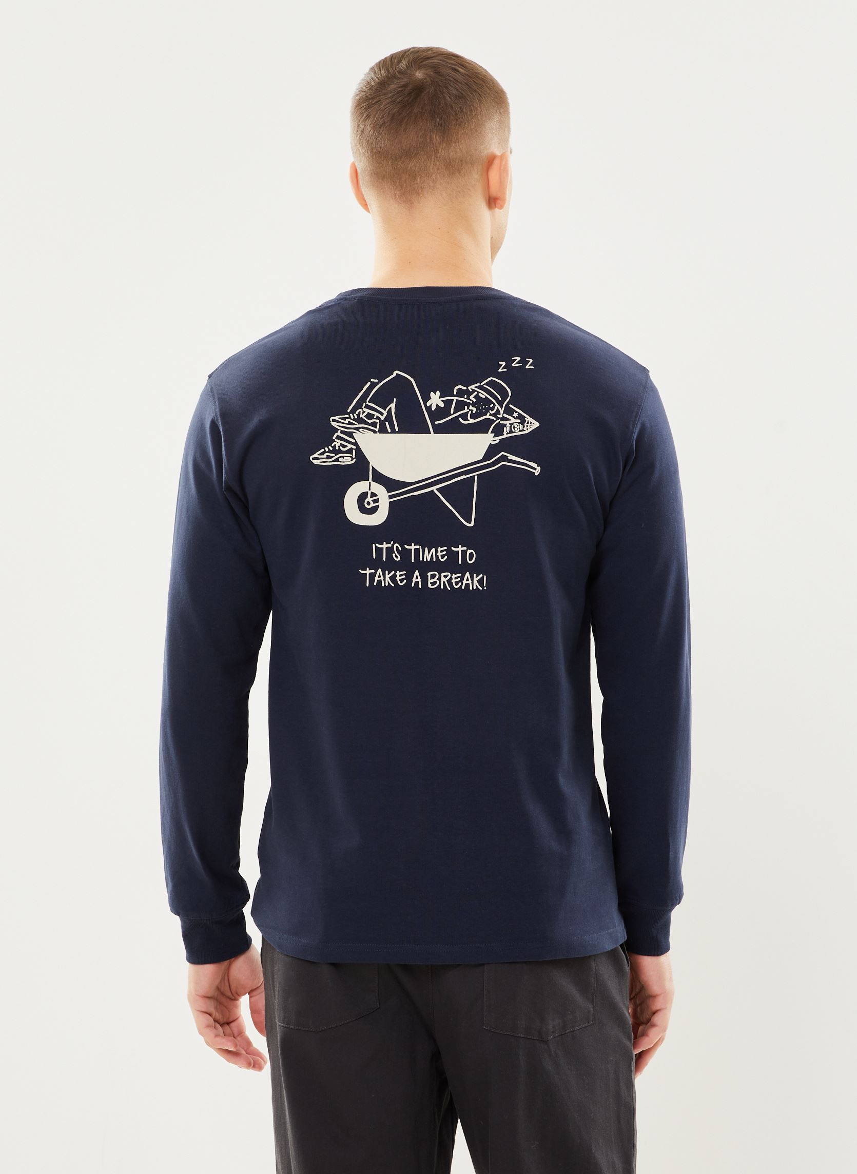 Tee-shirts manches longues SDIggy homme bleu SOLID Tee-shirts manches longues SDIggy homme bleu INSIGNIA BLUE