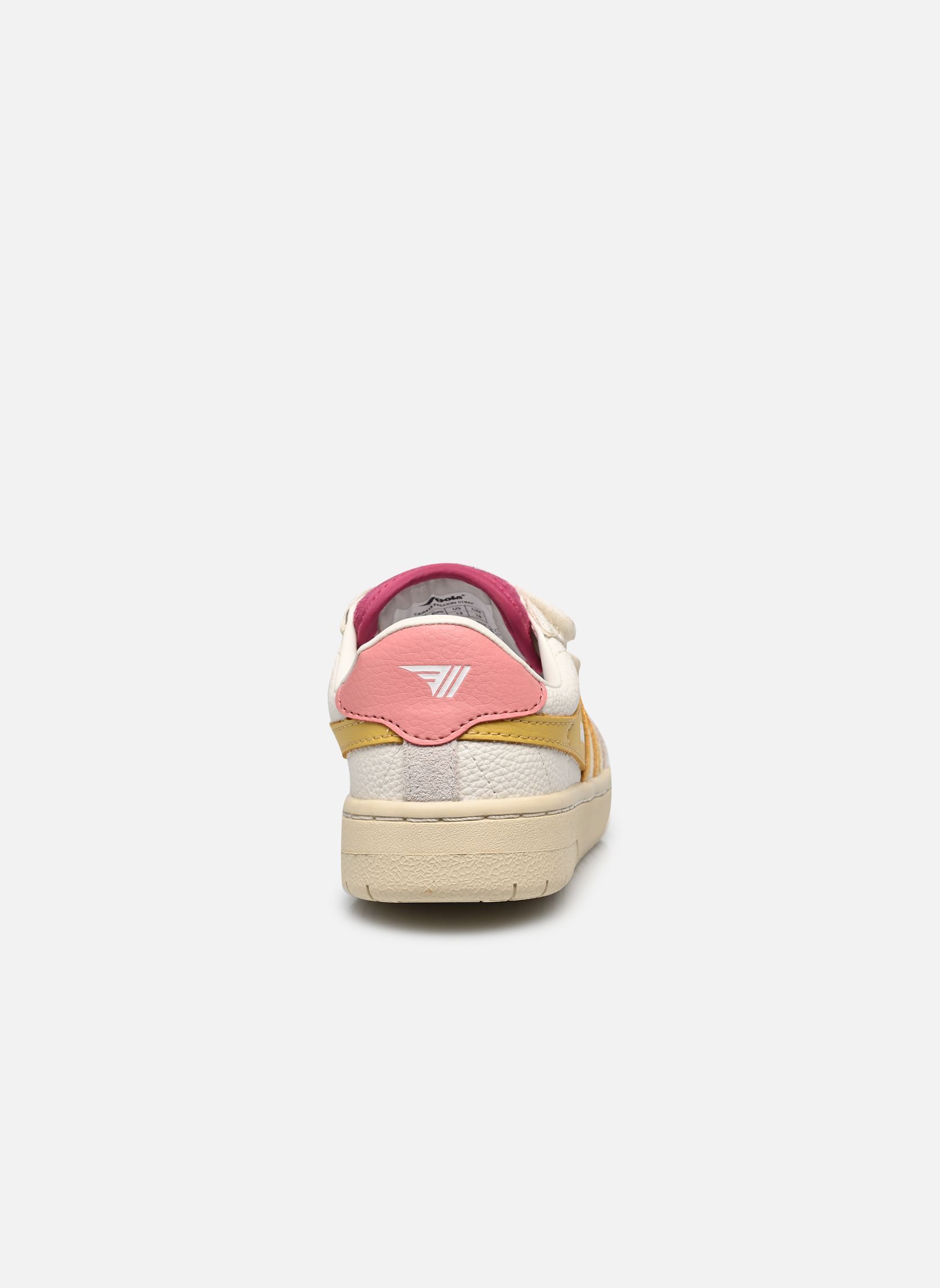 Baskets FALCON STRAP fille blanc Gola Baskets FALCON STRAP fille blanc White/Pollen/Coral Pink