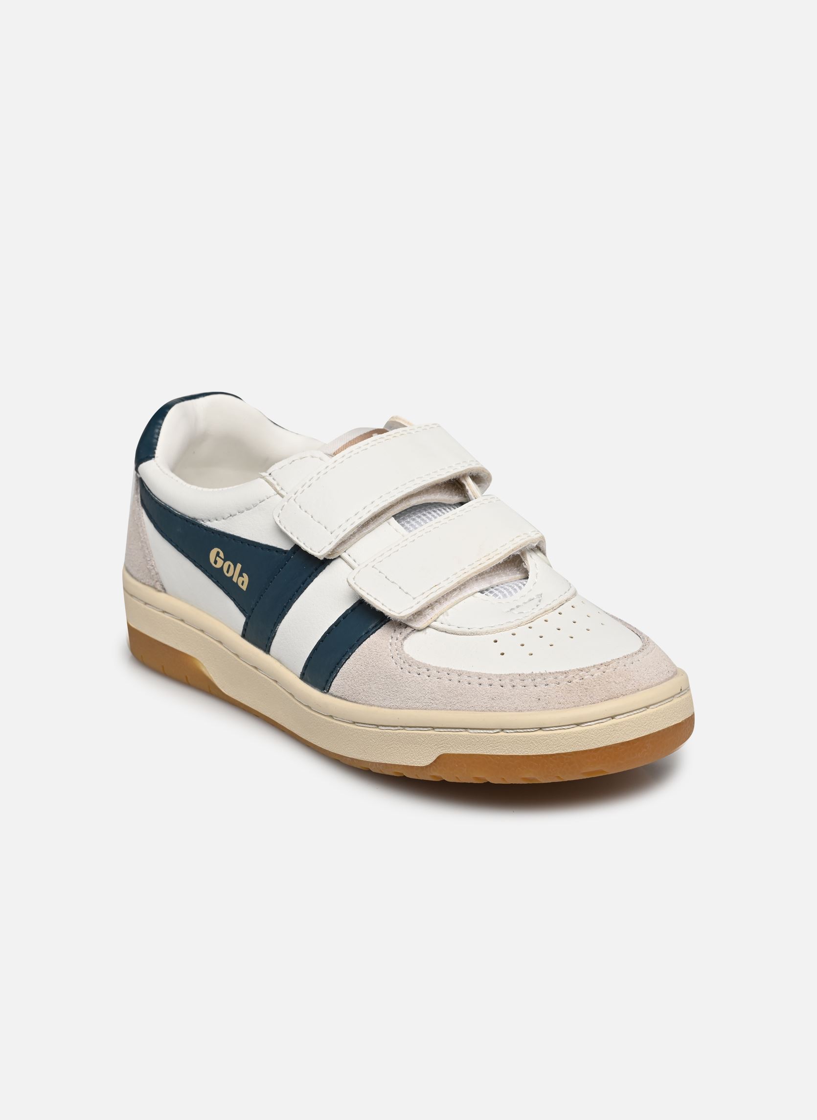 Sneaker HAWK STRAP weiß Gola Sneaker HAWK STRAP weiß WHITEVINTAGE BLUE