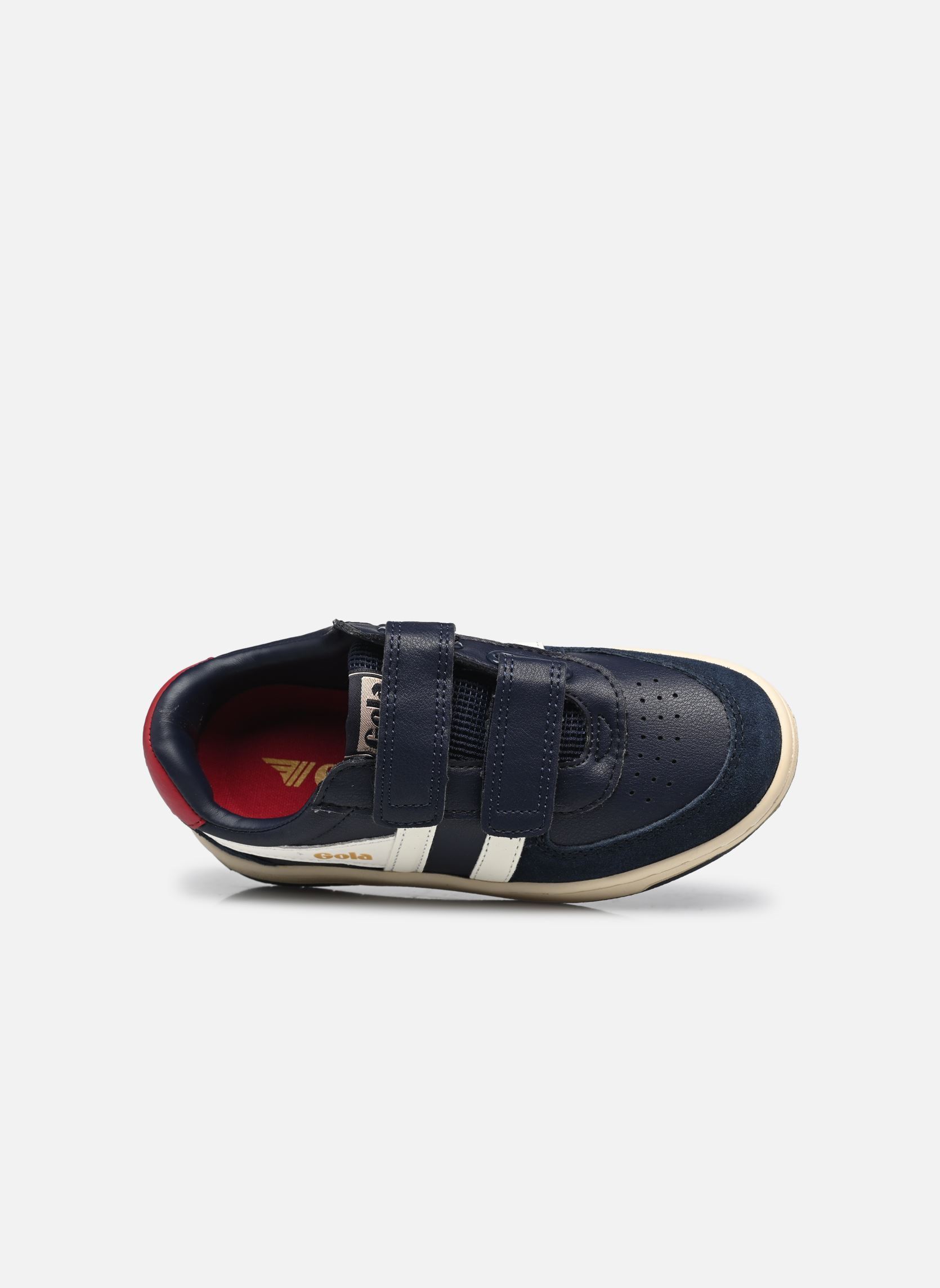 Sneaker HAWK STRAP jungen blau Gola Sneaker HAWK STRAP jungen blau NAVY/OFF WHITE/DEEP RED